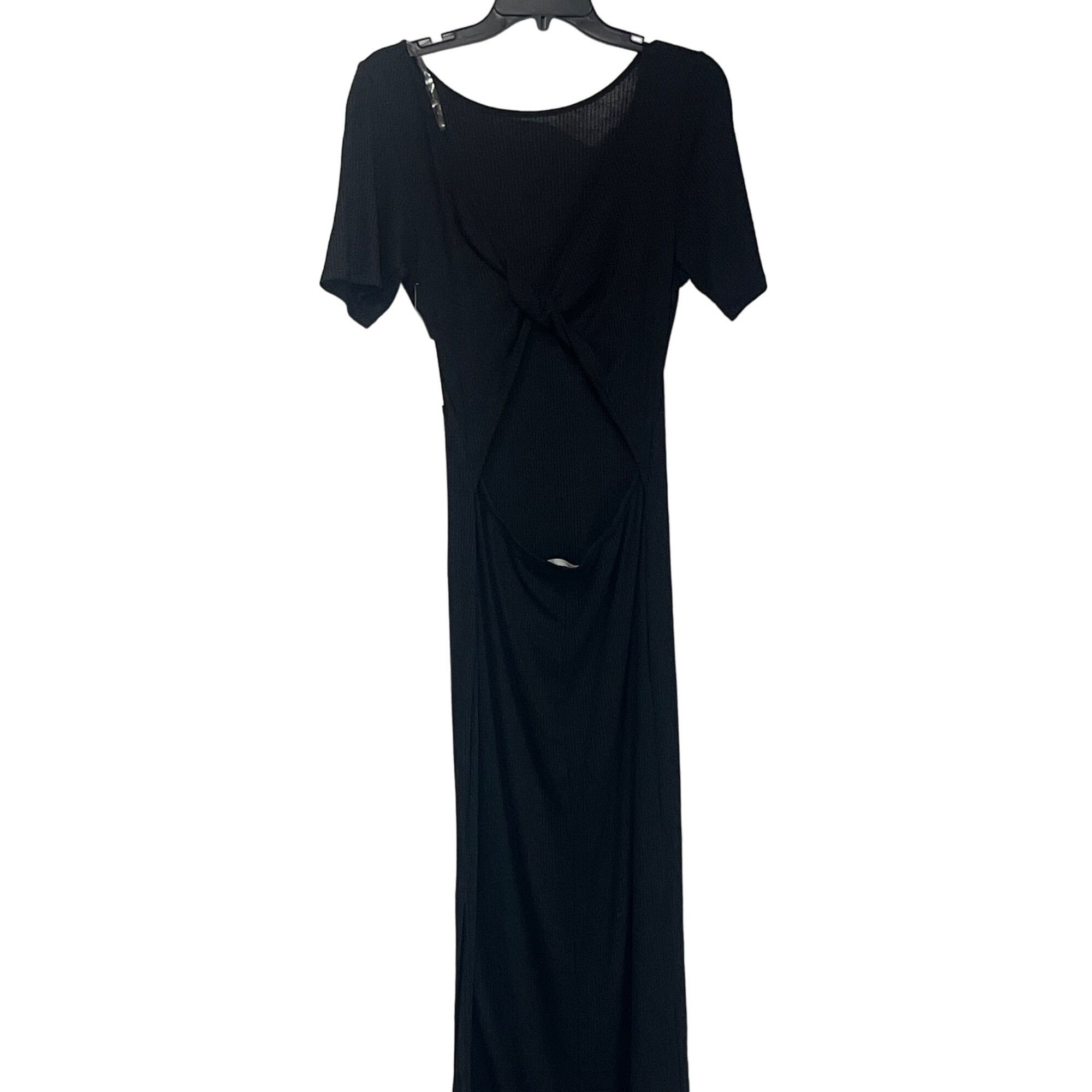 Other ROW A Junior’s Ribbed Bodycon MIDI Dress with Twist Back, B Size XL / US 12-14 / IT 48-50 - 13 Thumbnail