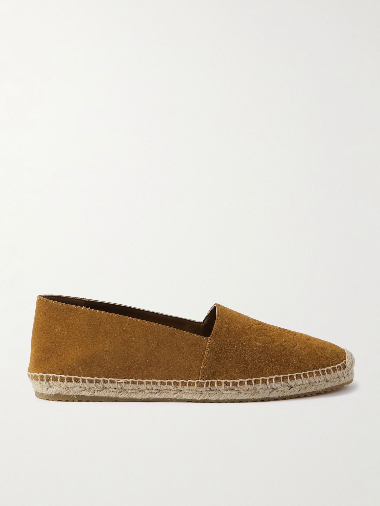 Celine o1bcso1str0925 359633003C Suede Espadrilles in Dark Havana Size US 8 / EU 41 - 1 Thumbnail