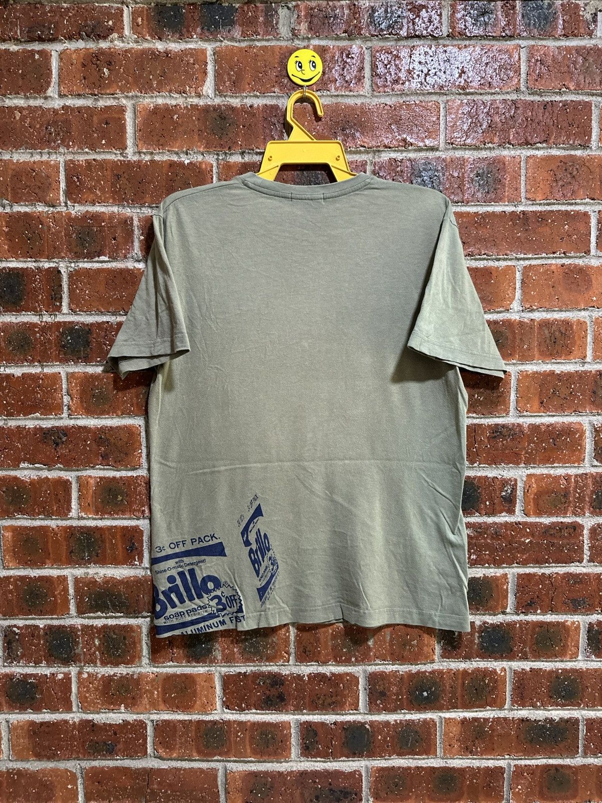 Andy Warhol Vintage Andy Warhol Brillo Soap Pads Sun Faded Tee Size US M / EU 48-50 / 2 - 7 Thumbnail