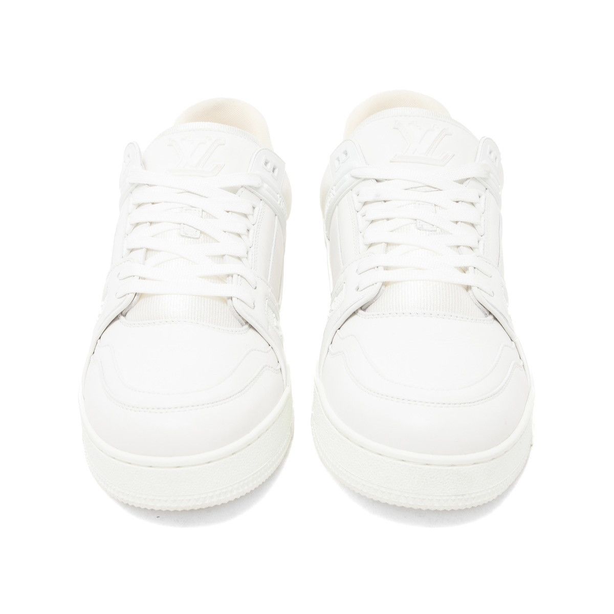 Louis Vuitton LV Trainer Low White White Size US 10 / EU 43 - 5 Thumbnail