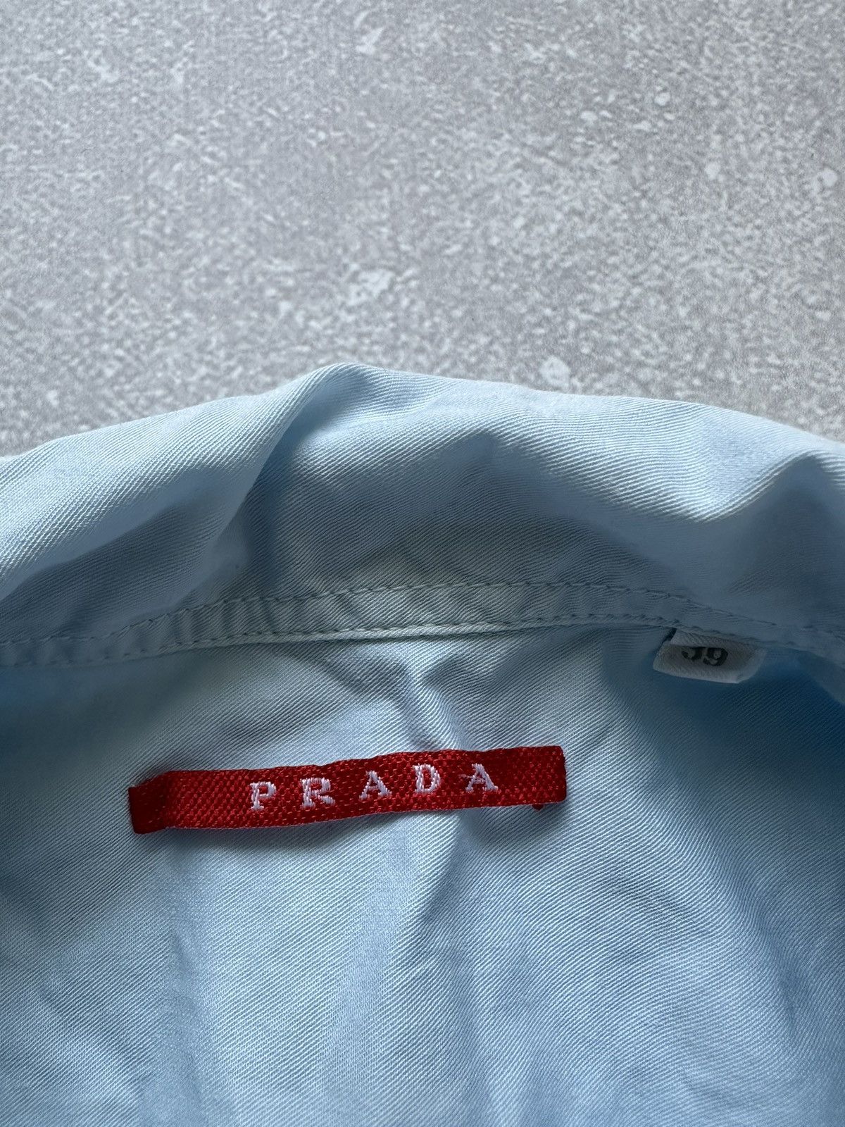 Prada short sleeve shirts for women Prada Blue size 39 Size M / US 6-8 / IT 42-44 - 5 Thumbnail