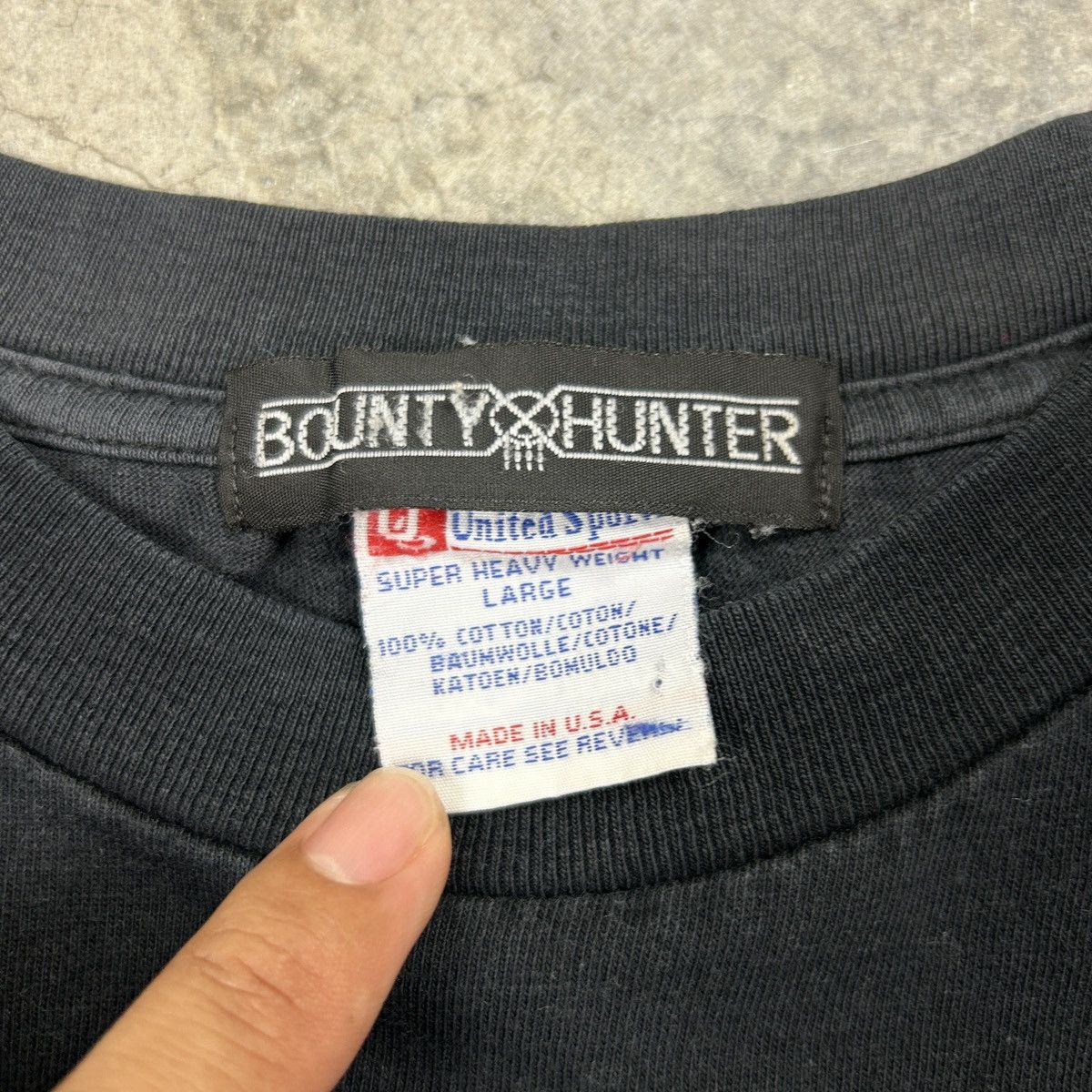 Bounty Hunter × Japanese Brand × Vintage 1990s Bounty Hunter - Skull Size US L / EU 52-54 / 3 - 6 Thumbnail