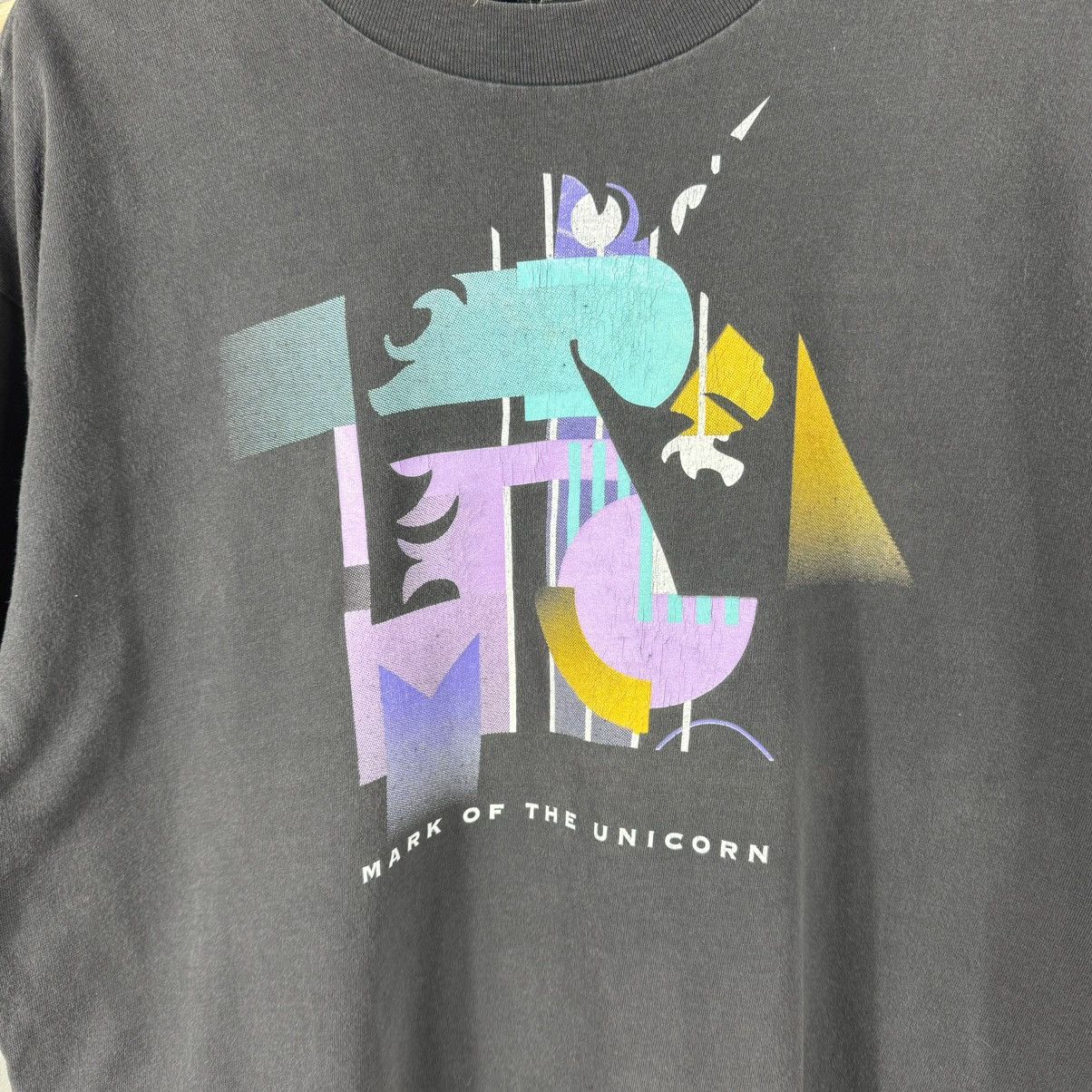 Band Tees × Vintage Vintage 80s Mark Of The Unicorn T-shirt Size US XL / EU 56 / 4 - 7 Thumbnail