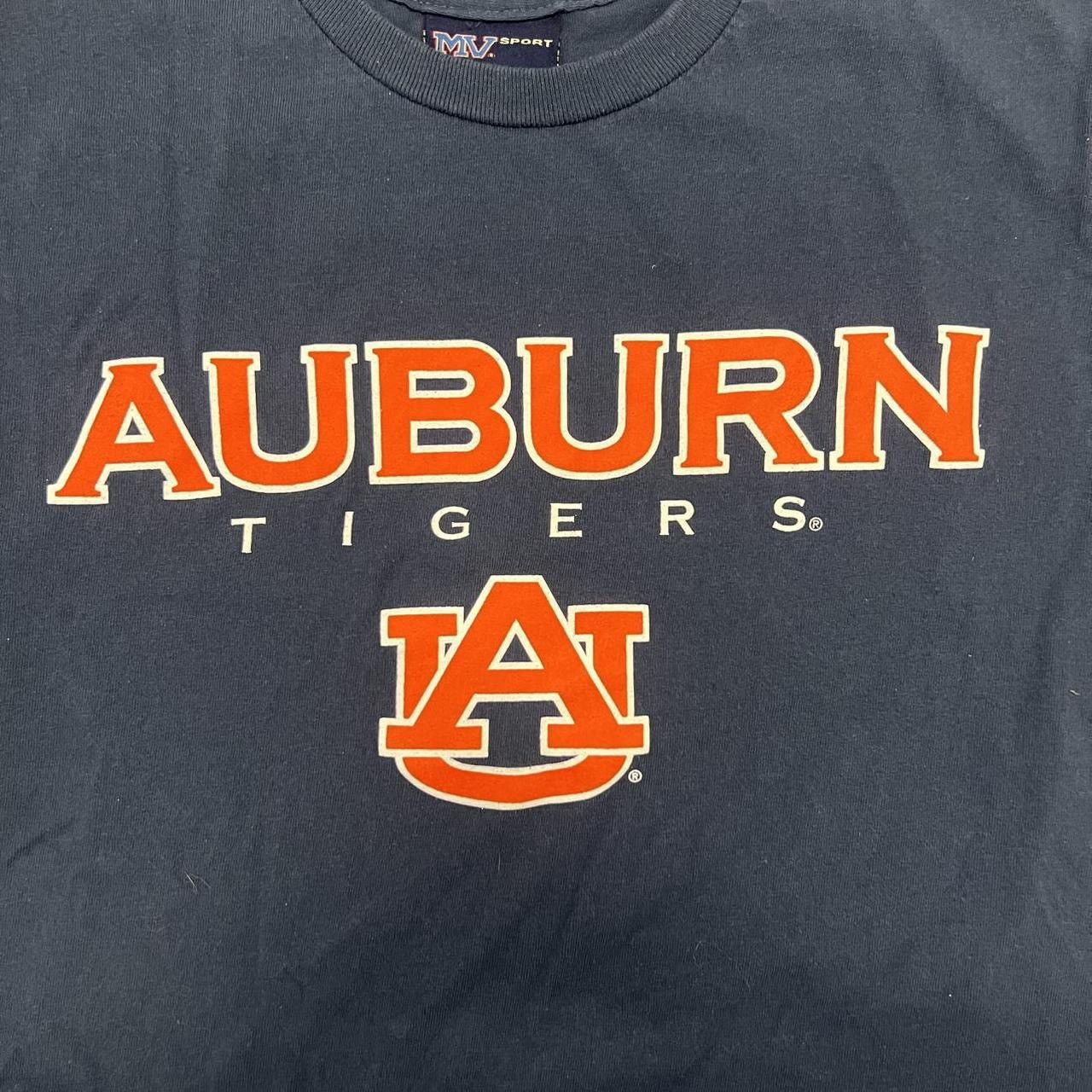 Vintage Crazy Vintage Y2K Auburn University Tigers navy shirt Size US S / EU 44-46 / 1 - 2 Thumbnail