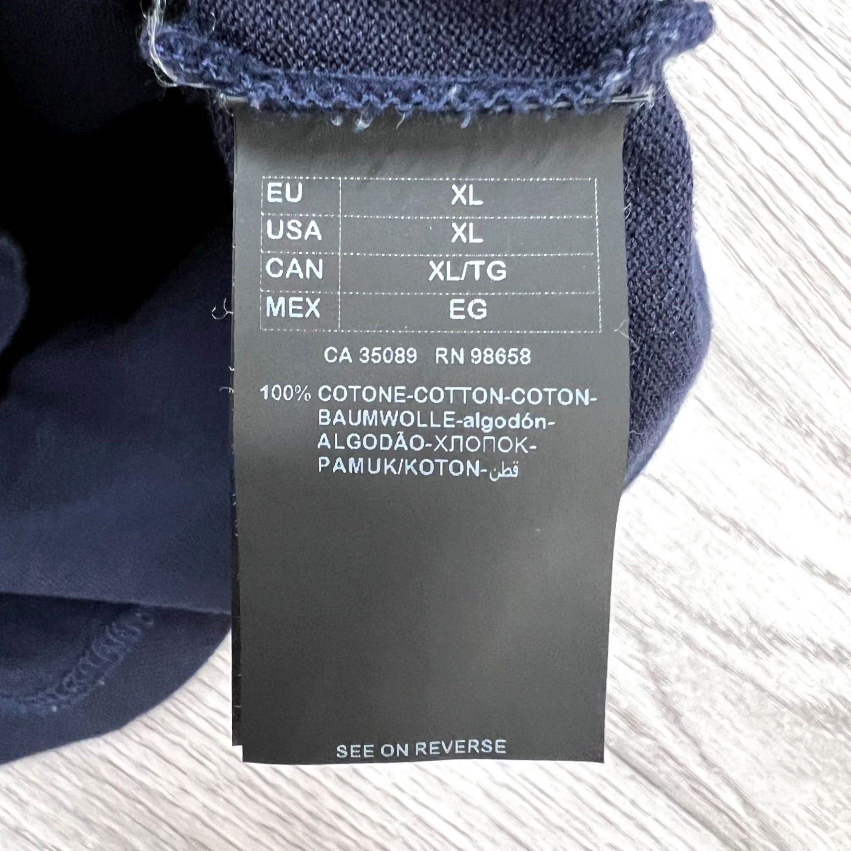 Paul & Shark Paul & Shark Heritage Navy Blue Long Sleeve Light Pullover Jumper Mens XL Shirt Size US XL / EU 56 / 4 - 6 Thumbnail