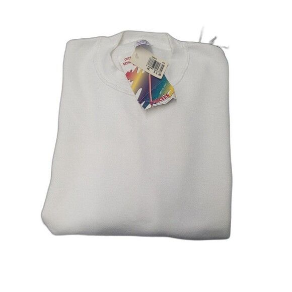 Jerzees Vintage Jerzees Crewneck Sweatshirt Deadstock with tags Size US XL / EU 56 / 4 - 1 Thumbnail