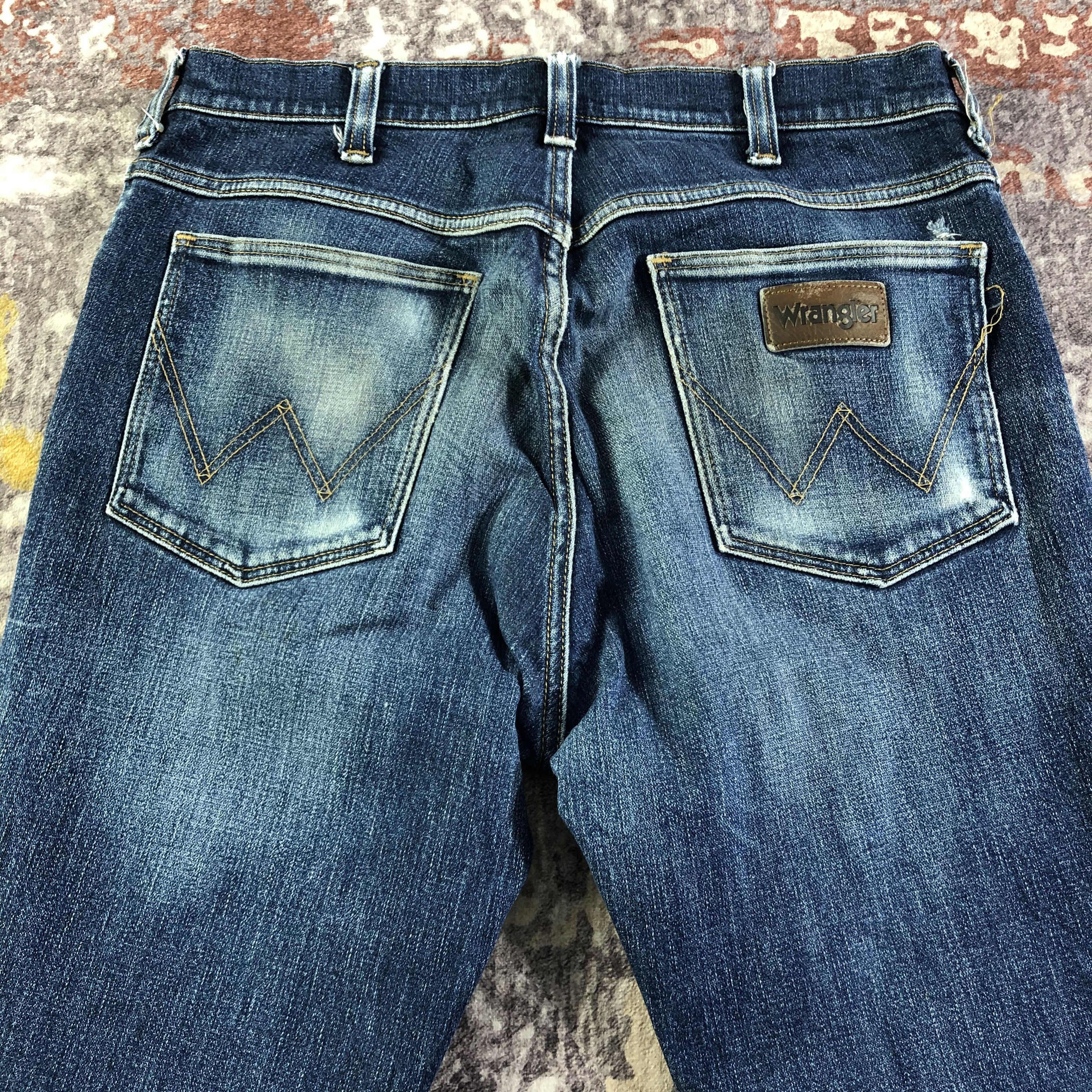 Vintage × Wrangler Vintage Blue Wash Wrangler Jeans-JM3225 Size US 34 / EU 50 - 4 Thumbnail