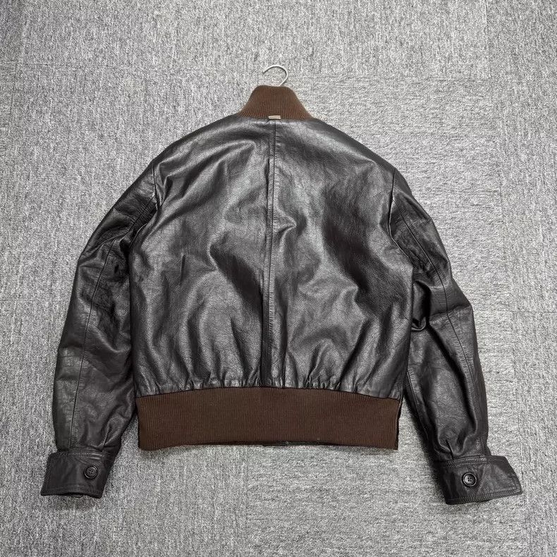 Gucci Gucci Cowhide wool plaid double-sided jacket 2505-Nextarrow Size US S / EU 44-46 / 1 - 2 Thumbnail