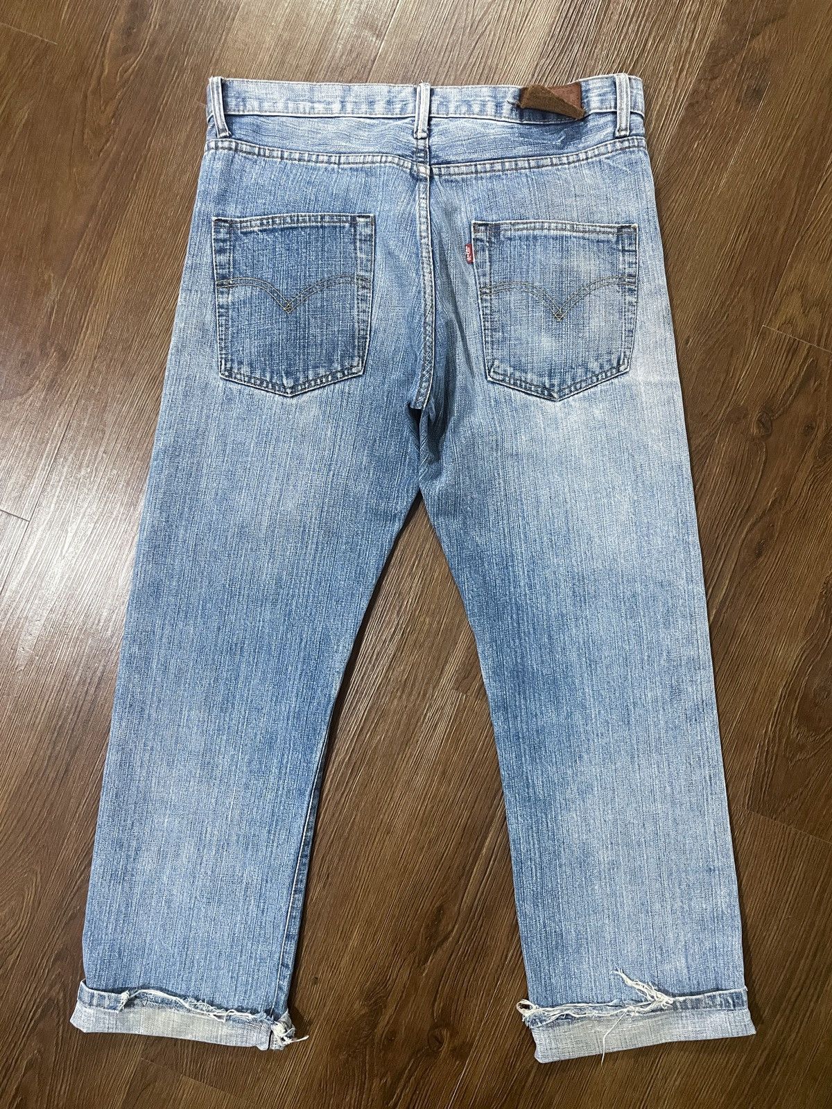 Levi's × Vintage Very Rare Vintage Levi’s 501 Big E Selvedge All Around Size US 34 / EU 50 - 7 Thumbnail