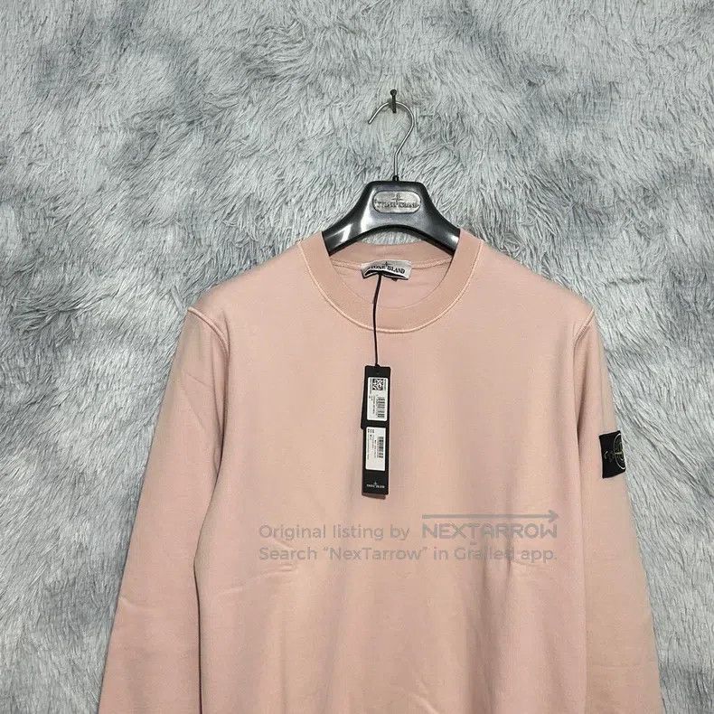 Stone Island Stone Island Round Neck Sweatshirt, Basic Sweatshirt, Pink Size US XL / EU 56 / 4 - 3 Thumbnail