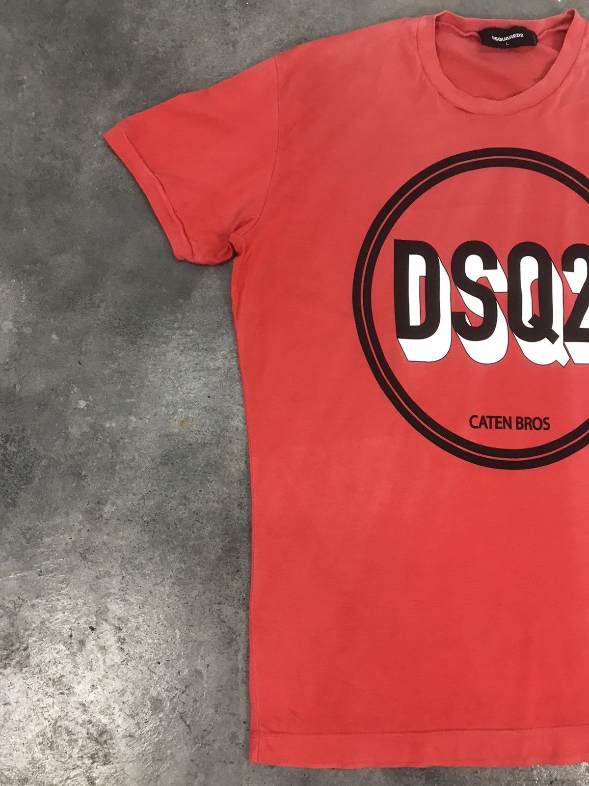 Dsquared2 Dsquared2 Caten Bros Distressed Tee Size US L / EU 52-54 / 3 - 3 Thumbnail