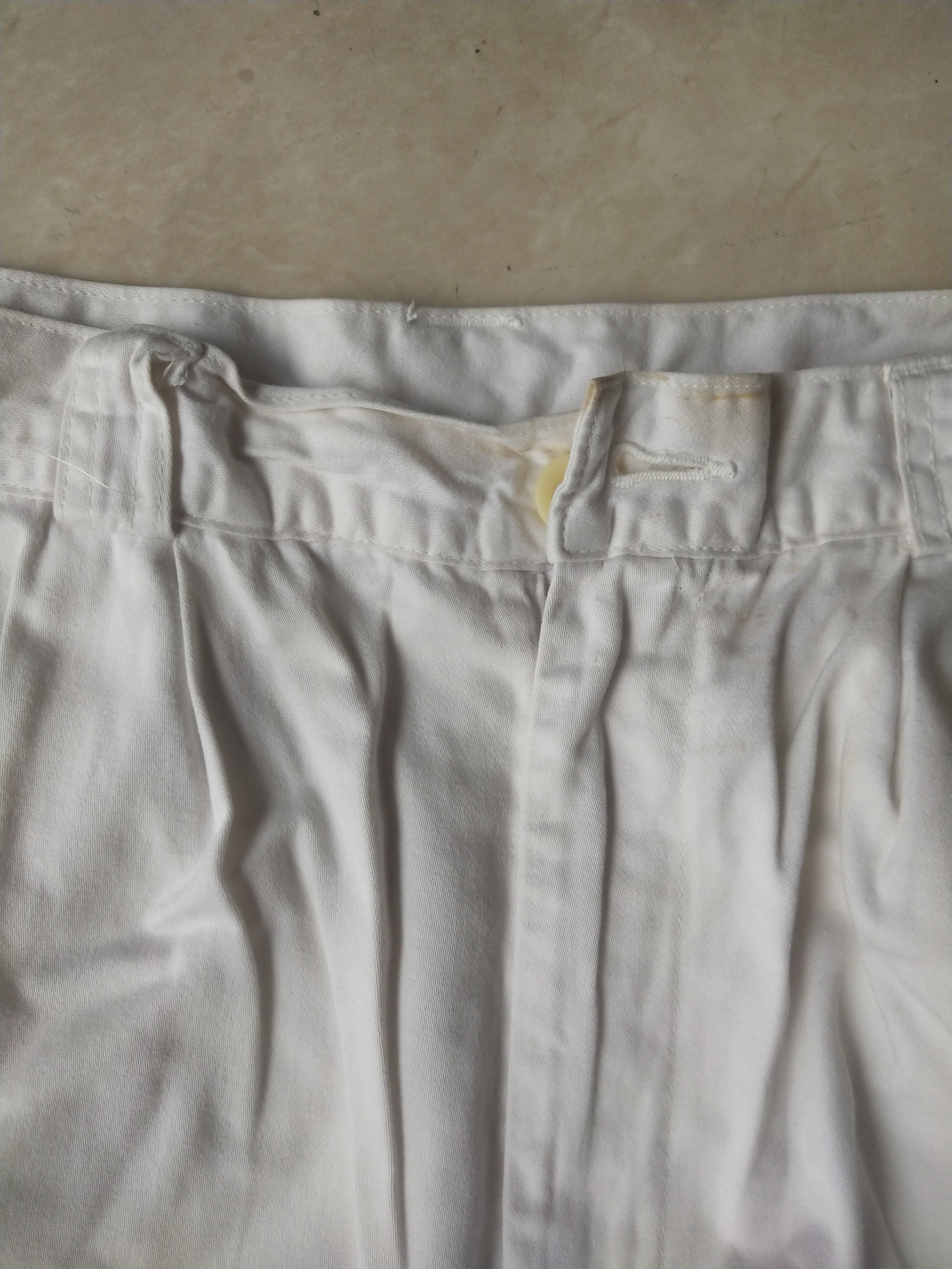 Fiorucci 80's Vintage Fiorucci Pleated Chino Pants Made in Japan Size US 33 - 3 Thumbnail