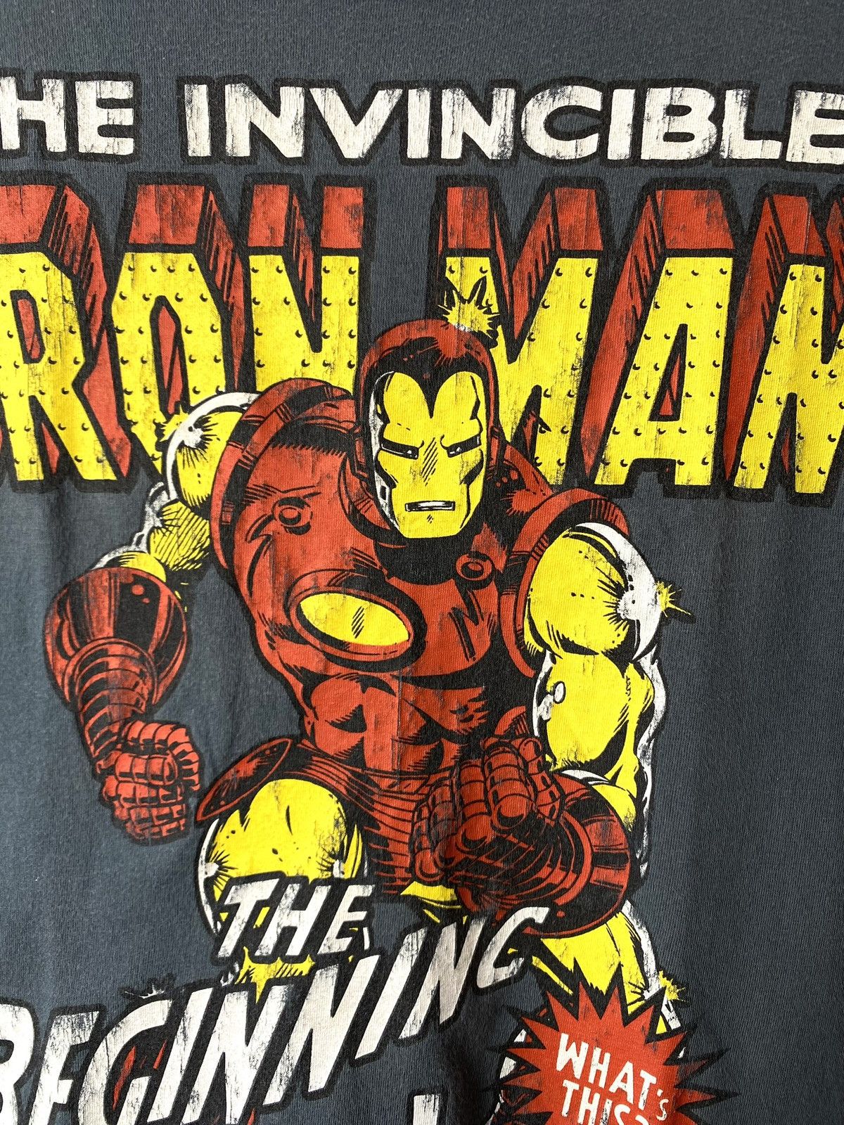 Marvel Comics 00s Iron Man America T Shirt by Marvel Movie Spider Man Size US L / EU 52-54 / 3 - 4 Thumbnail