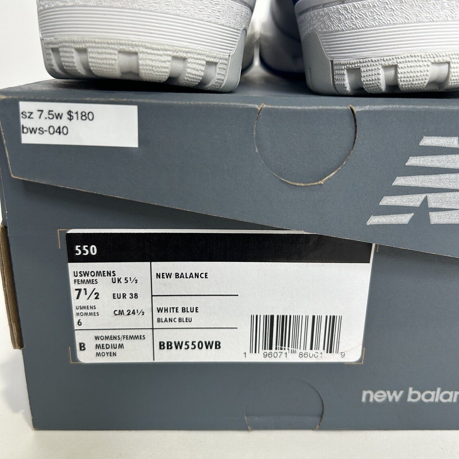 New Balance New Balance 550 WMNS Sneakers “Aura Purple” 2024 Size US 7.5 / IT 37.5 - 5 Thumbnail