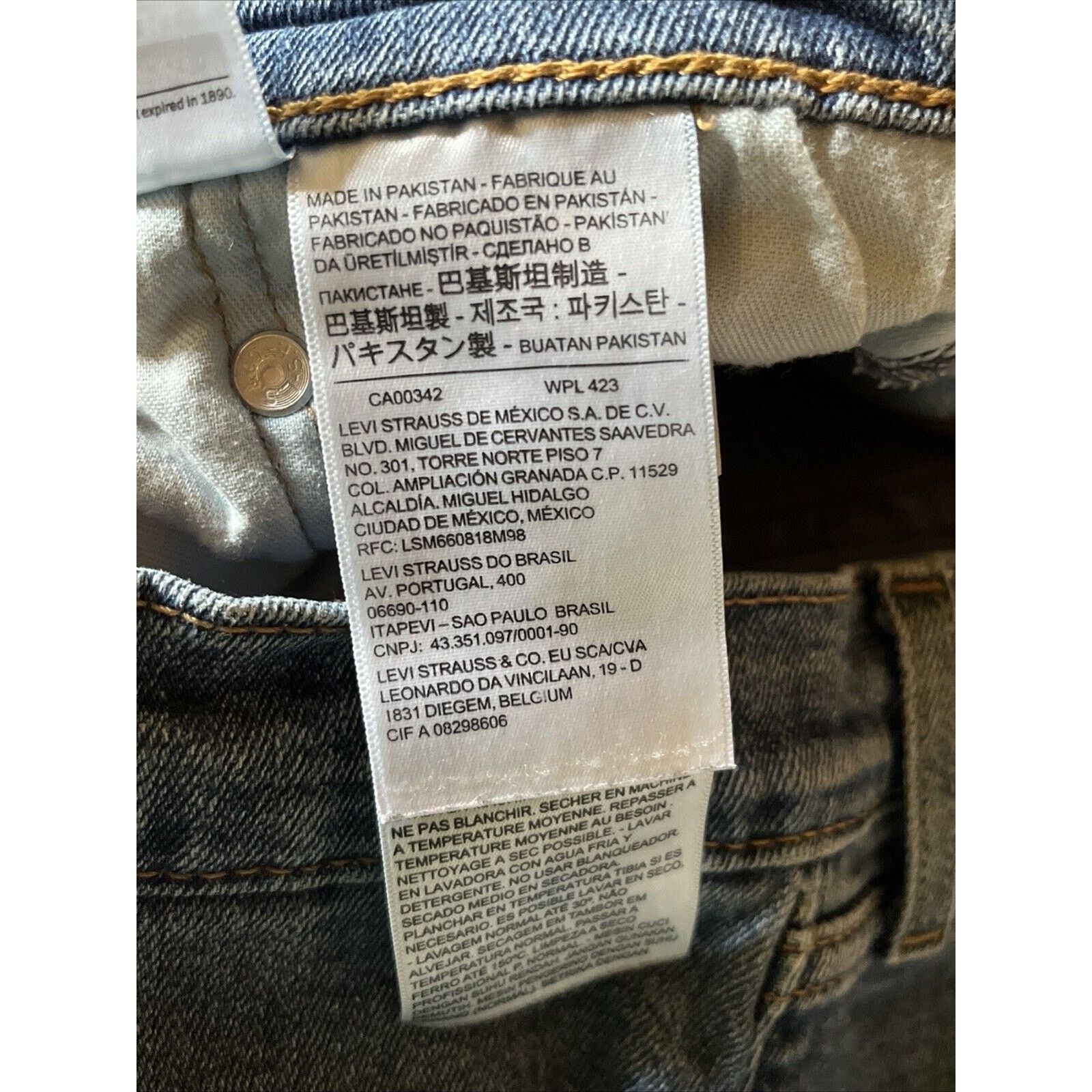 Levi's Levi's 505 Men’s Jeans 30x30 Fit Regular Fit Outdoor Cotton Size US 30 / EU 46 - 9 Thumbnail
