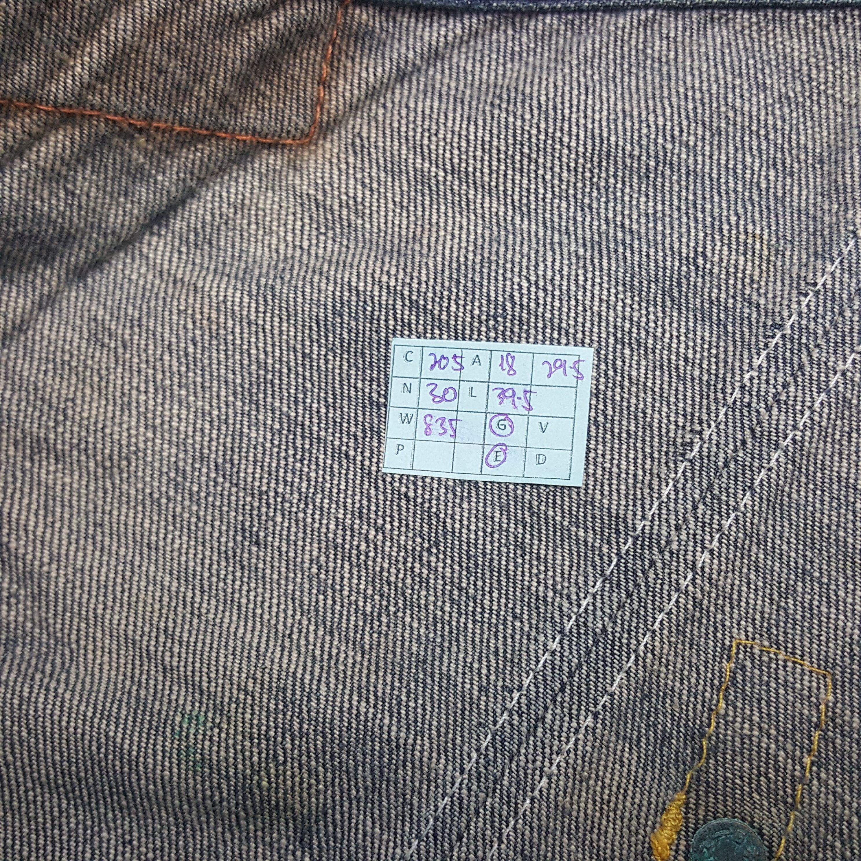 Evisu × Vintage Vintage Evisu Japan Selvedge Style Custom Daicock Denim Size US 36 / EU 52 - 13 Thumbnail