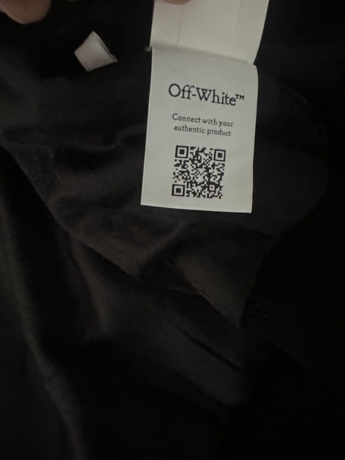 Off-White Off-White Logo Appliqué Varsity Bomber Jacket – Authentic Size US L / EU 52-54 / 3 - 6 Thumbnail