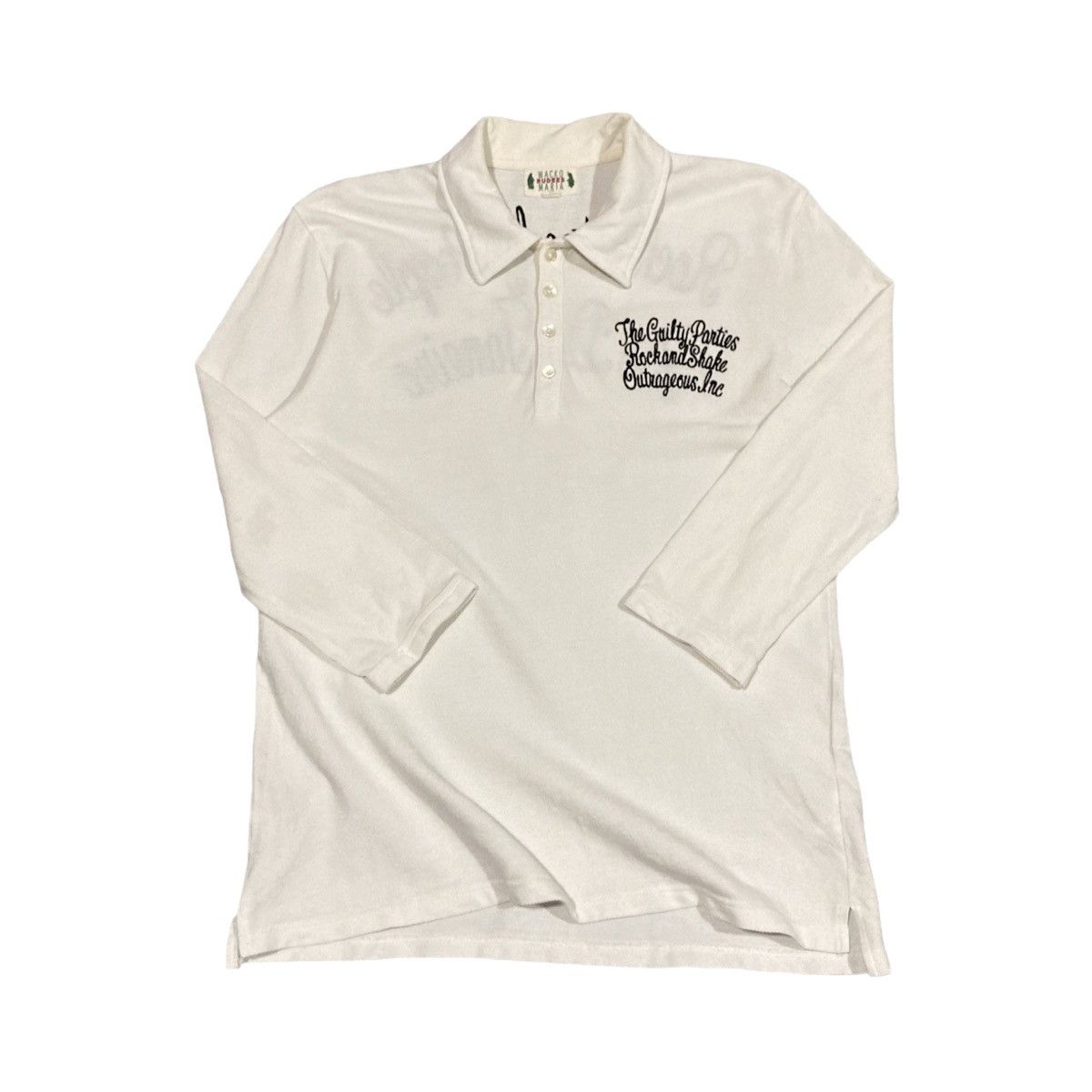 Wacko Maria Wacko Maria Rock Steady "Rio De Janeiro" Embroidered Tee. Size US M / EU 48-50 / 2 - 3 Thumbnail