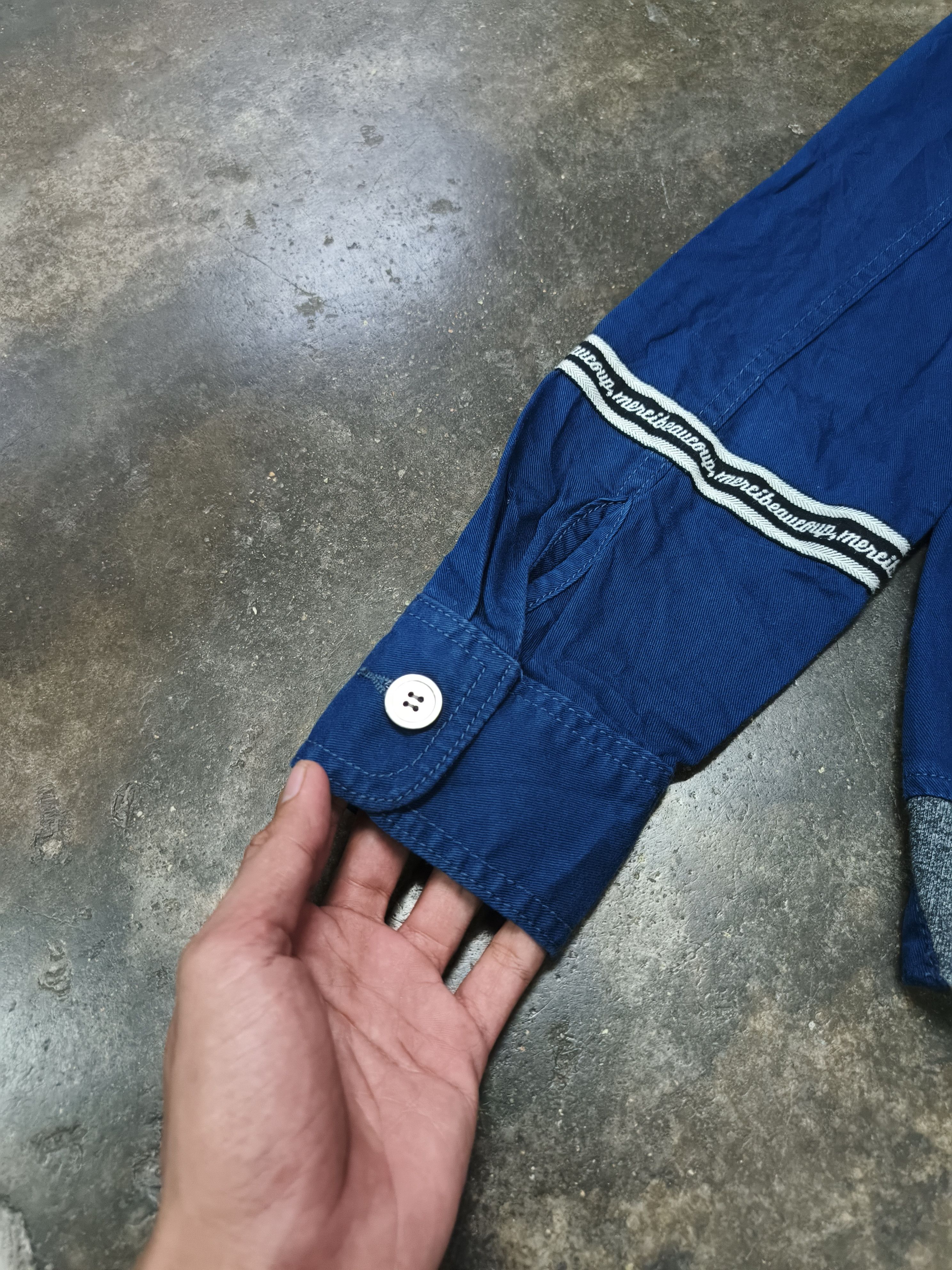 mercibeaucoup Mercibeaucoup issey miyake indigo shirt button up Size US M / EU 48-50 / 2 - 7 Thumbnail
