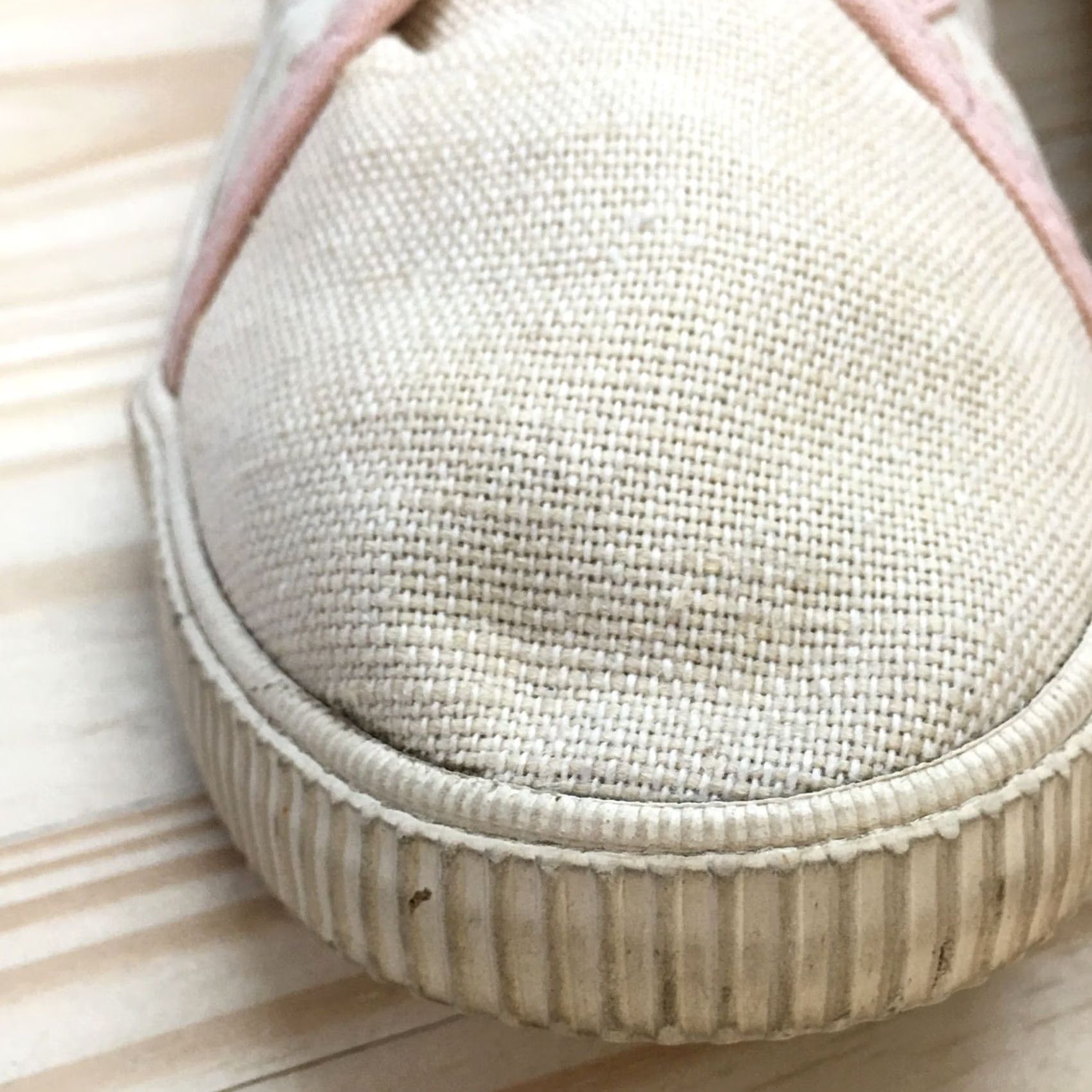 Toms TOMS Womens 10 Camarillo Floral High Top Sneakers Beige Pink - Floral, Casual, Lace Up, Fabric Upper, 10012436, White, Beige, Womens, Sneaker Size L / US 10 / IT 46 - 6 Thumbnail