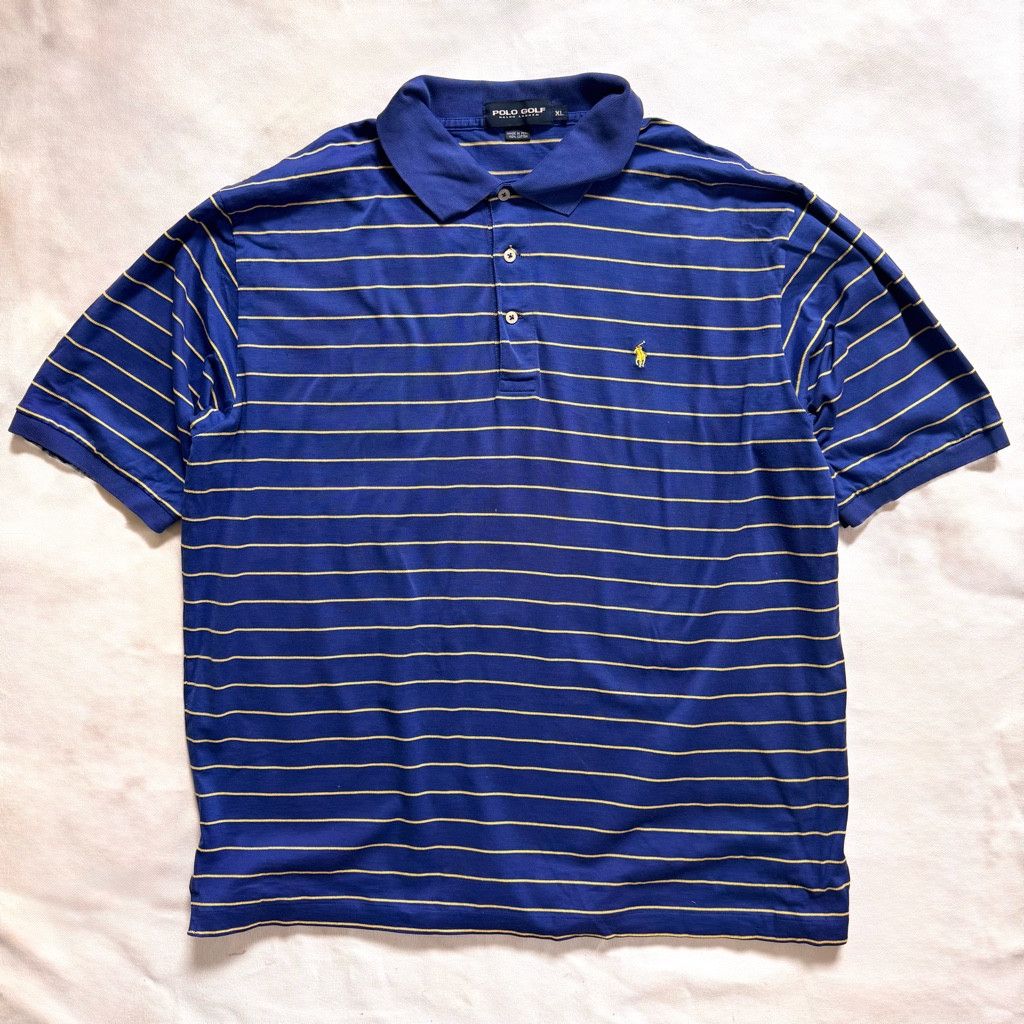 Polo Ralph Lauren Ralph Lauren Vintage Polo Golf Blue XL Size US XL / EU 56 / 4 - 1 Thumbnail