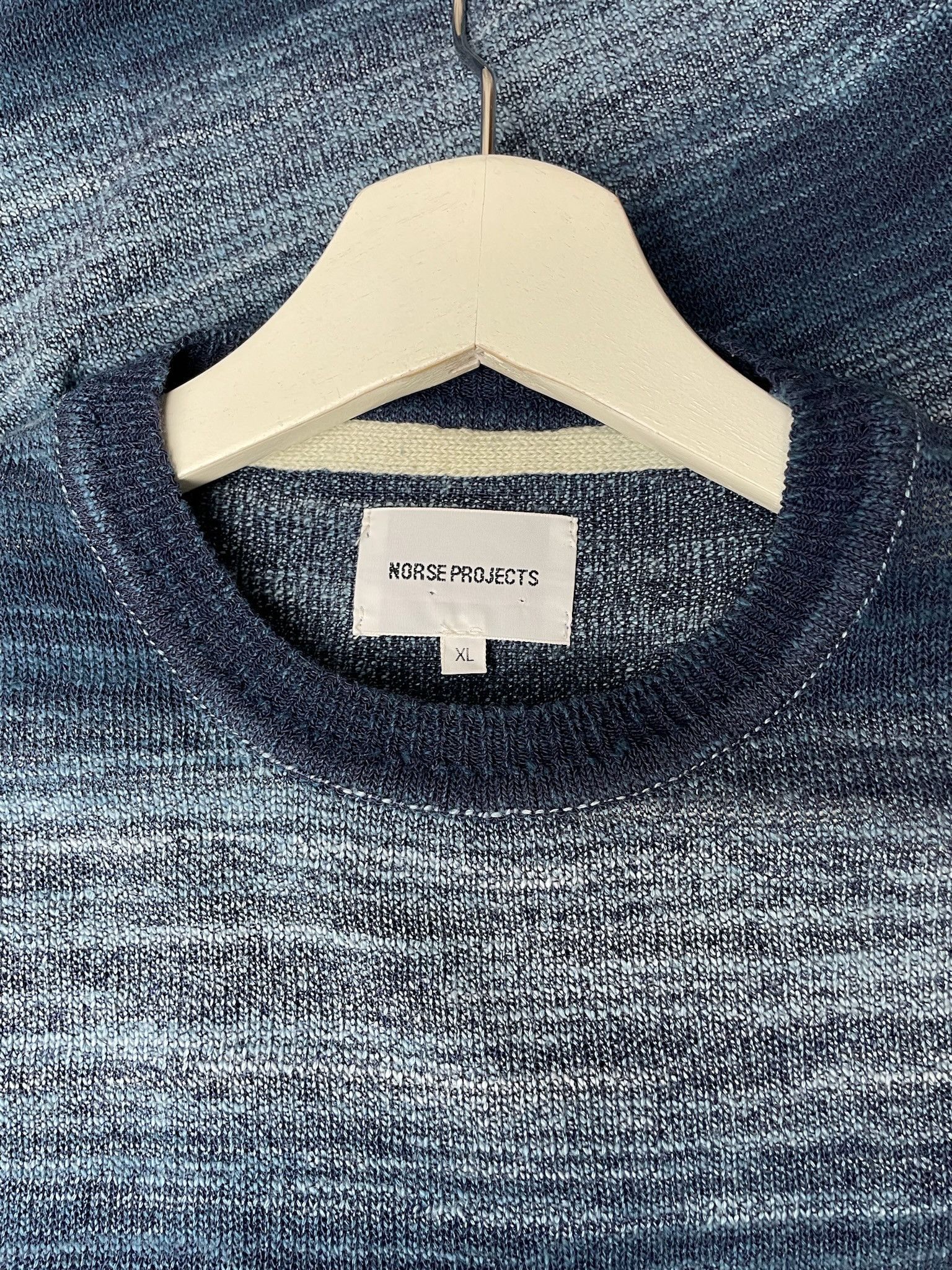 Norse Projects ARILD SPACE DYE CREW KNIT Size US XL / EU 56 / 4 - 3 Thumbnail