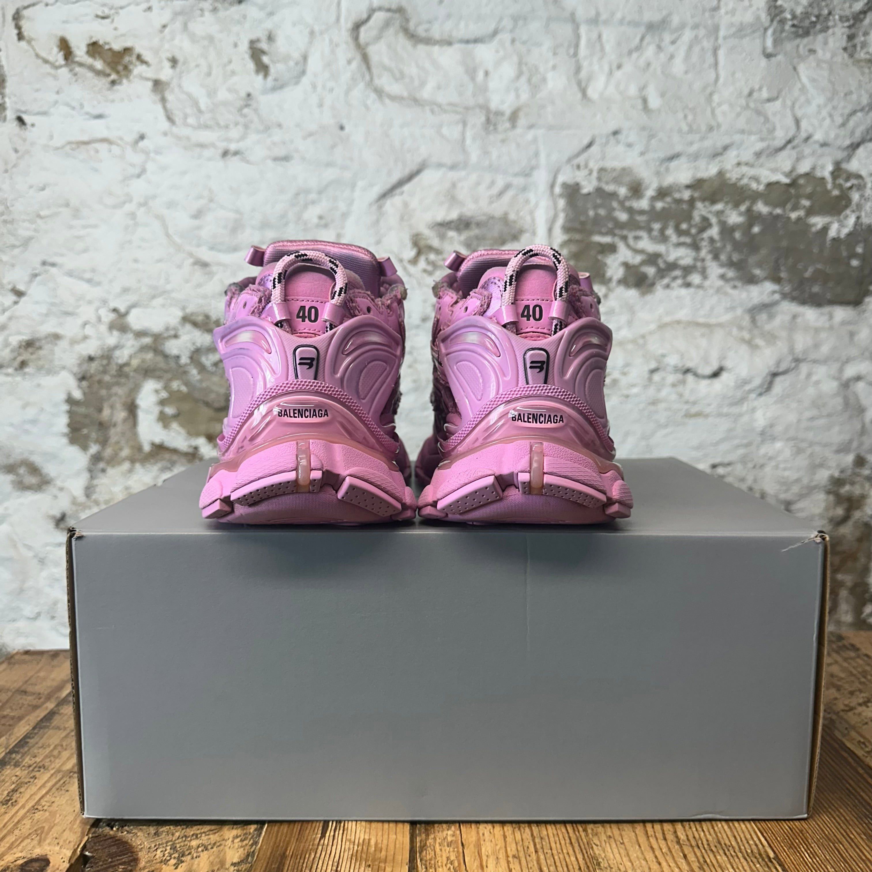 Balenciaga Balenciaga Runner Triple Pink Sneaker Sz 7 (40) Size US 7 / EU 40 - 6 Thumbnail