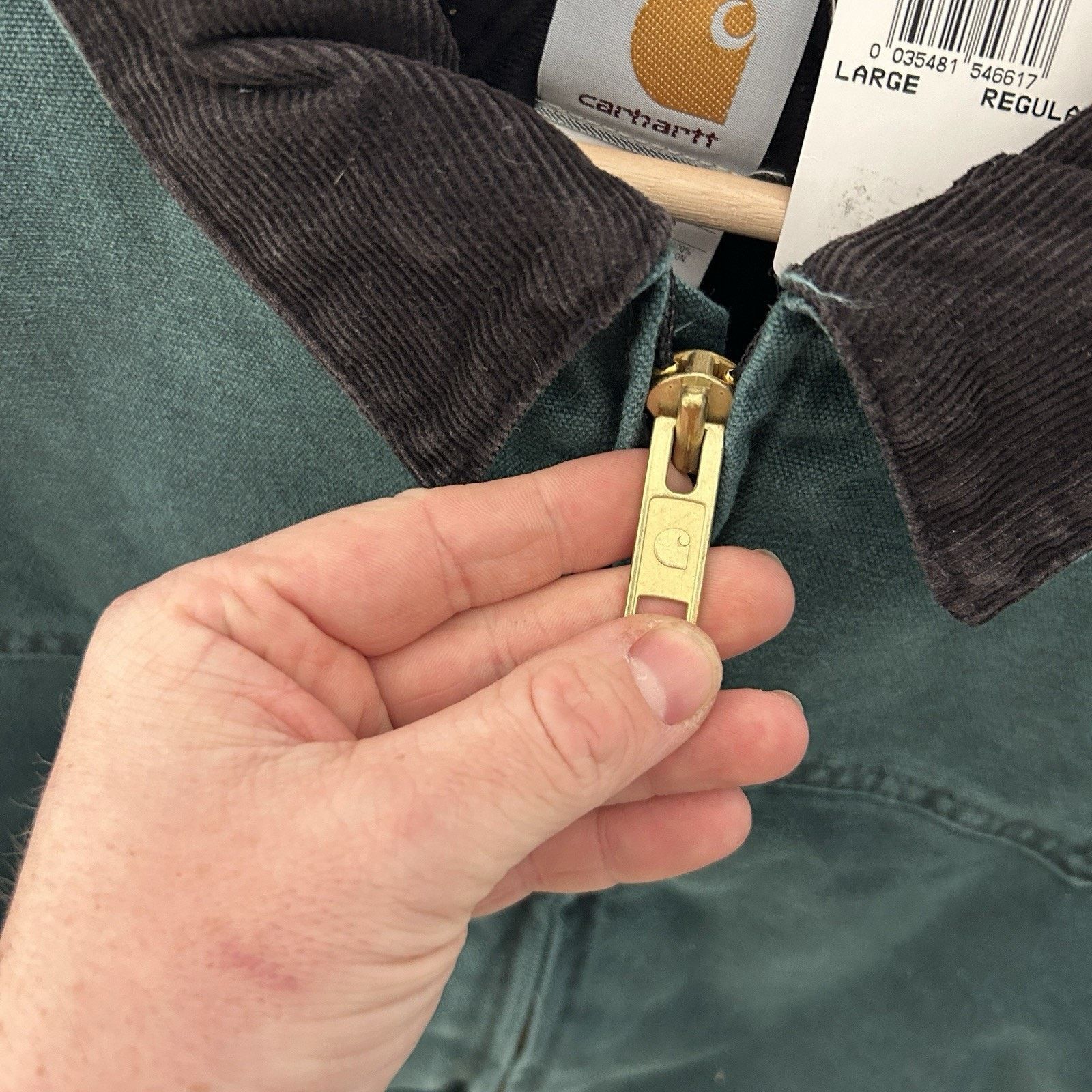 Carhartt Vintage Carhartt Santa Fe Jacket “Hunter Green” J14 HTG Size US L / EU 52-54 / 3 - 17 Thumbnail