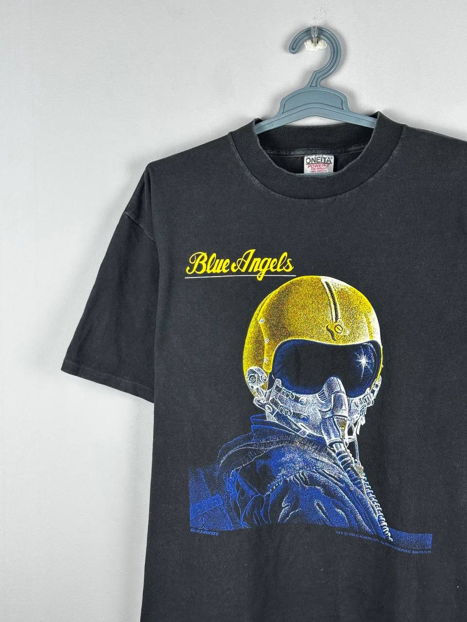 Vintage Vintage Oneita 90’s Air Force USA T-Shirt Single Stitch Size US XL / EU 56 / 4 - 3 Thumbnail