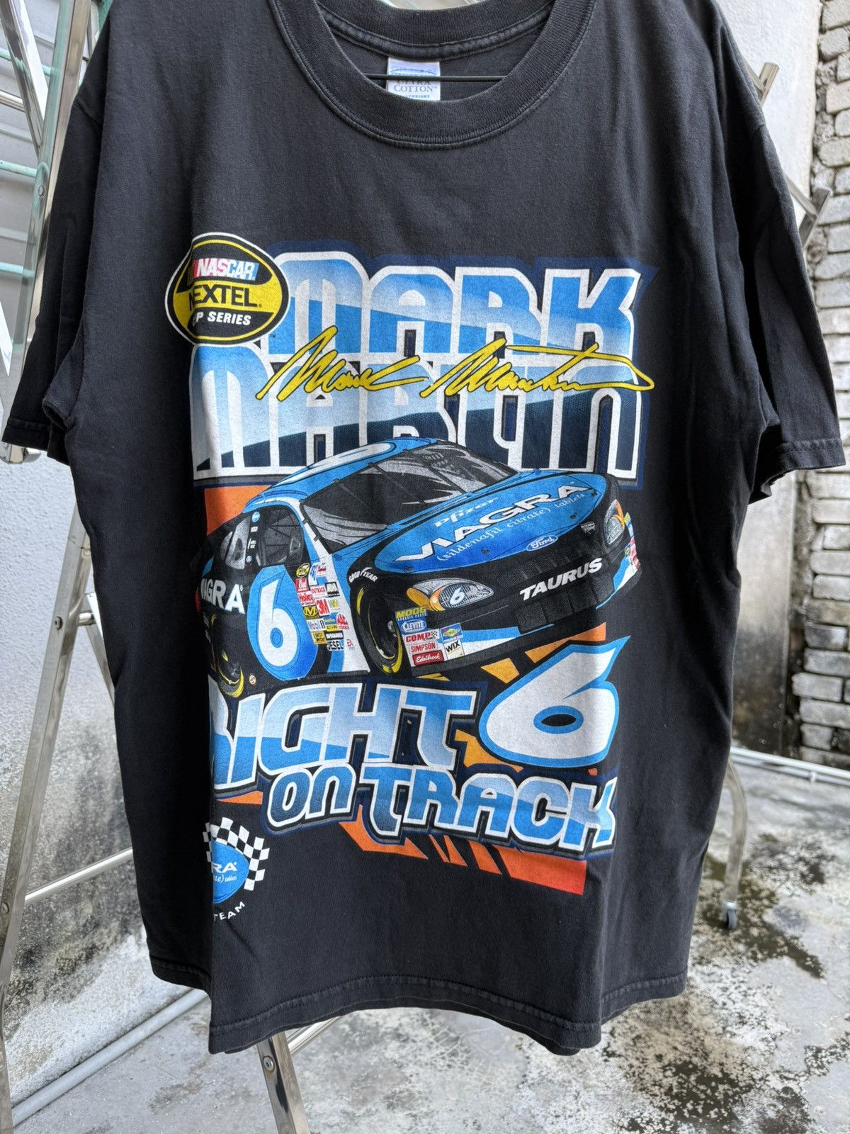 NASCAR Y2K Mark Martin Nascar tee Size US L / EU 52-54 / 3 - 1 Thumbnail
