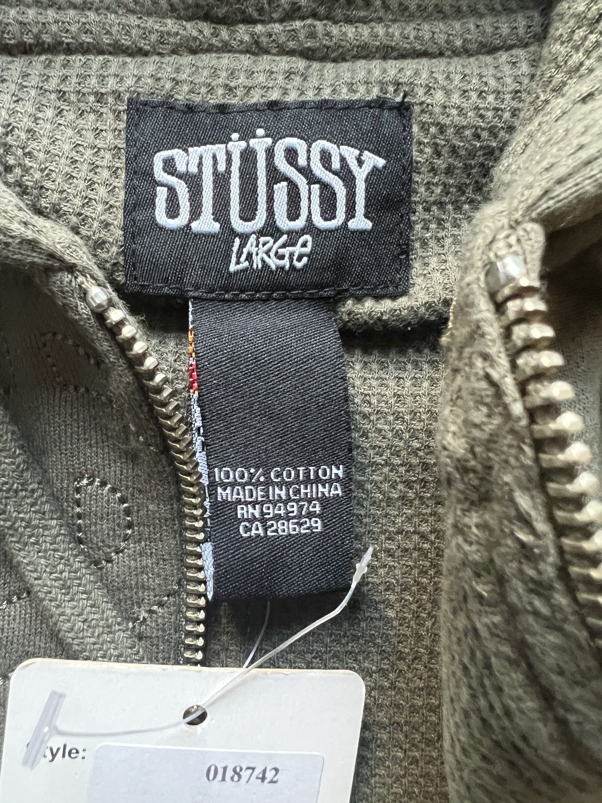 Stussy Stussy Archive FW05 Thermal Hoodied Jacket Size US L / EU 52-54 / 3 - 12 Thumbnail