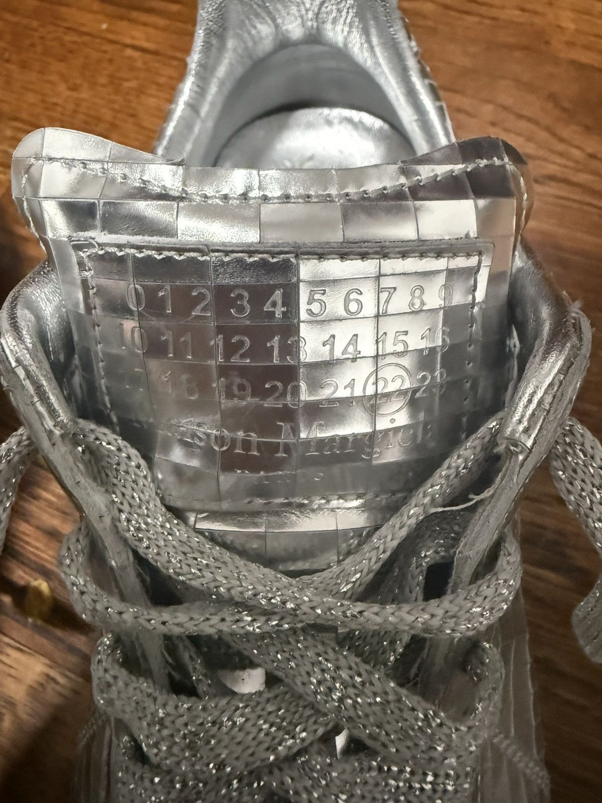 Maison Margiela RARE Maison Margiela SS18 GAT disco ball low top sneakers Size US 6.5 / EU 39-40 - 3 Thumbnail