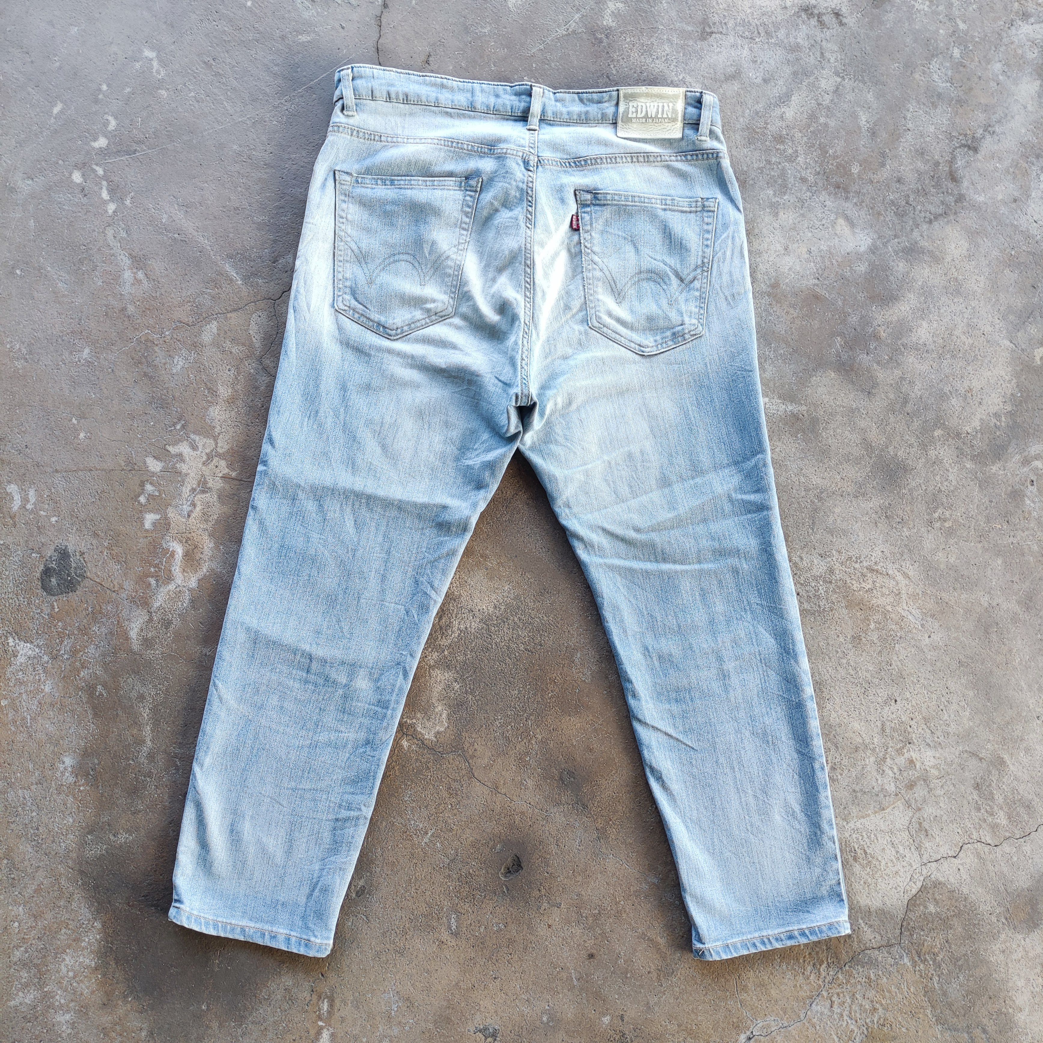 Edwin Vintage Edwin Brand Jean Distressed Faded Pants Size US 35 - 9 Thumbnail