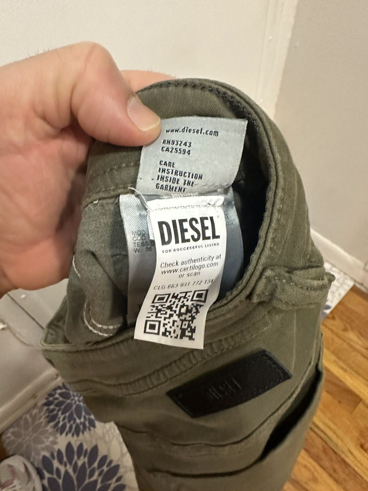 Diesel Diesel Thommer Jogg Jean Size US 36 / EU 52 - 3 Thumbnail