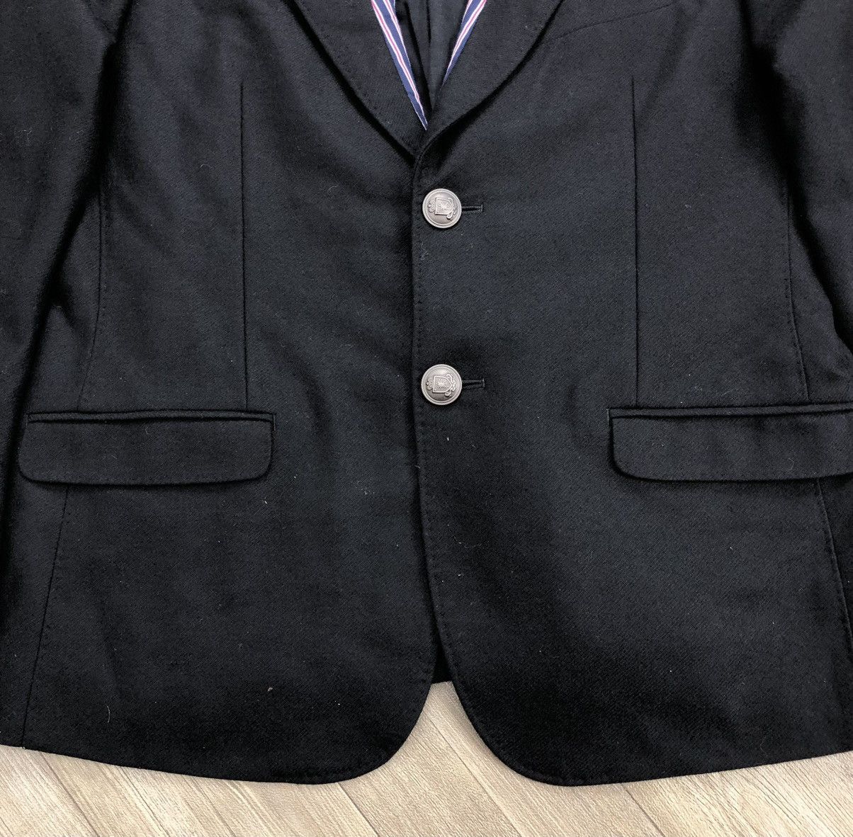 Designer × Japanese Brand × Maison MIHARA YASUHIRO 2000s Miharayasuhiro Wool Blazer Coat Jacket Size 46R - 5 Thumbnail