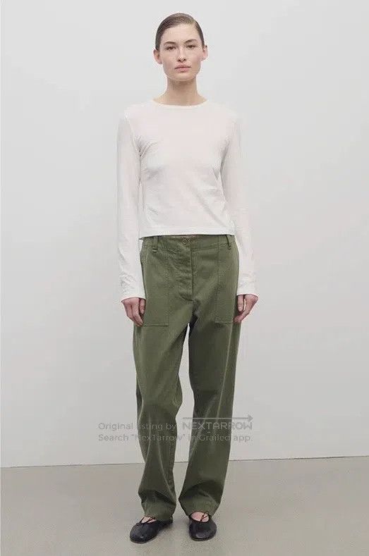 The Row The Row size 2 Cotton cargo pants Size 23" - 1 Thumbnail