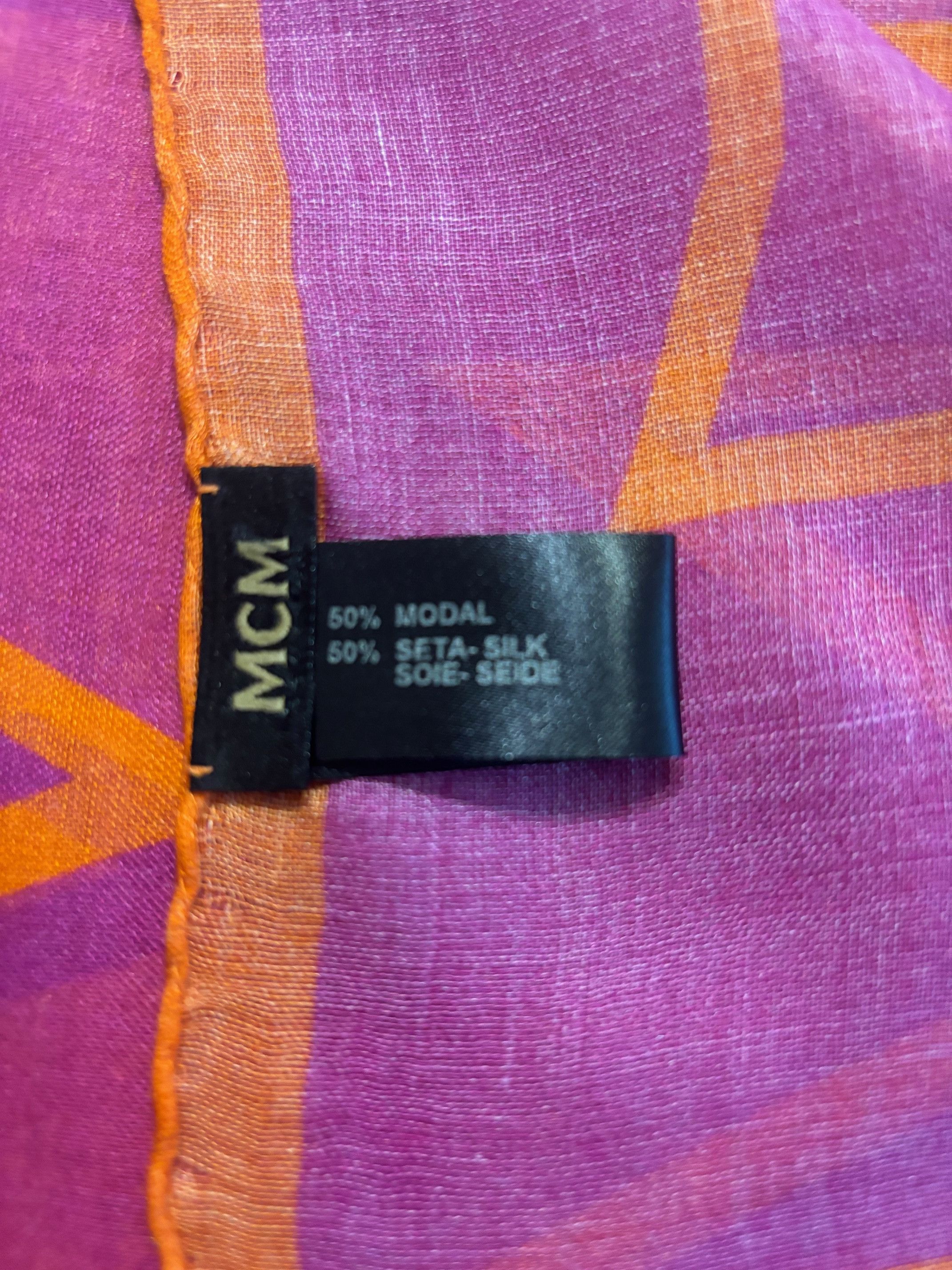 MCM Silk stole MCM Size ONE SIZE - 3 Thumbnail