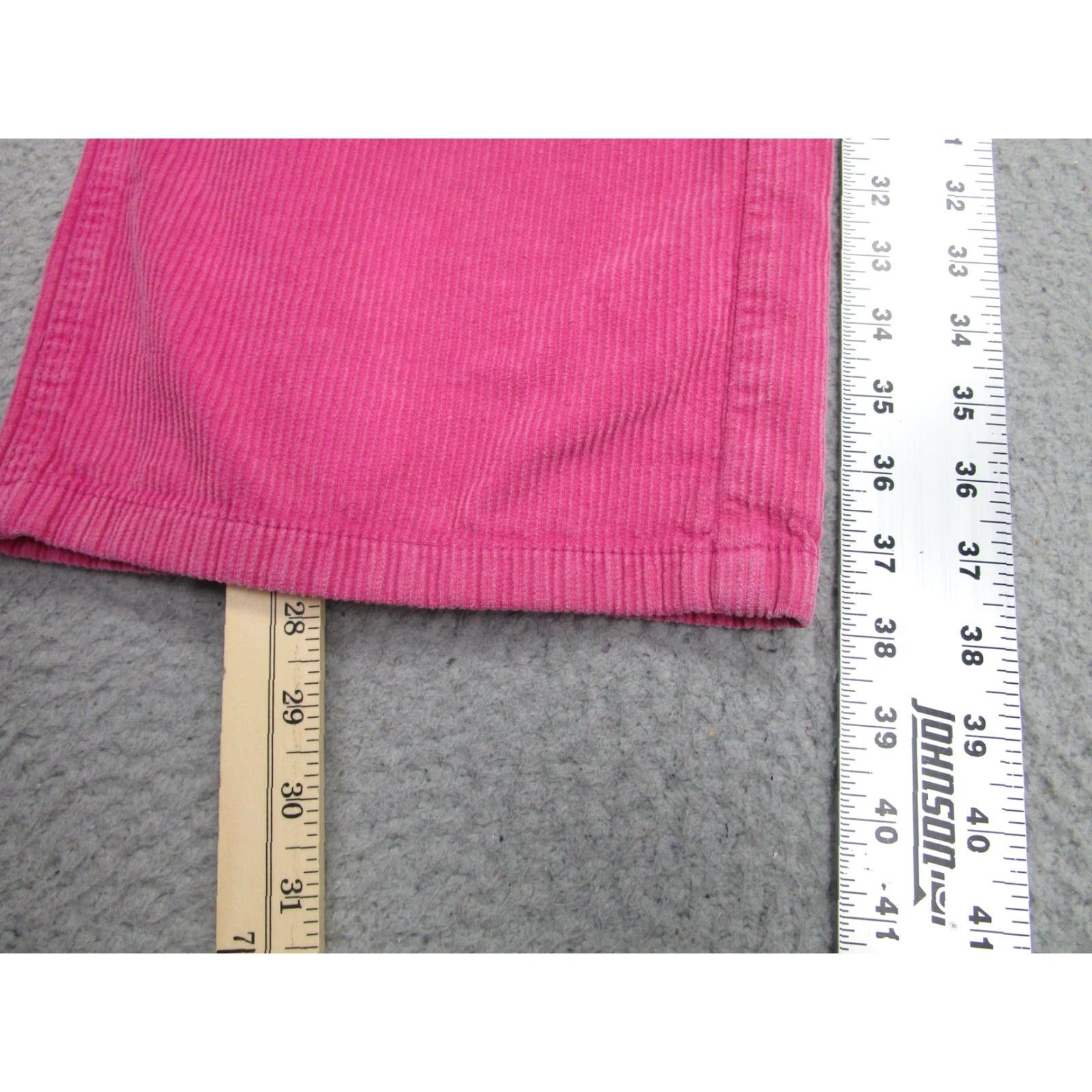 Bdg BDG Urban Outfitters Pants Womens 26 Pink High & Wide Corduroy Wide Leg Jeans Womens 26 Pink Corduroy Wide-Leg Jeans BDG Size 26" / US 2 / IT 38 - 2 Thumbnail