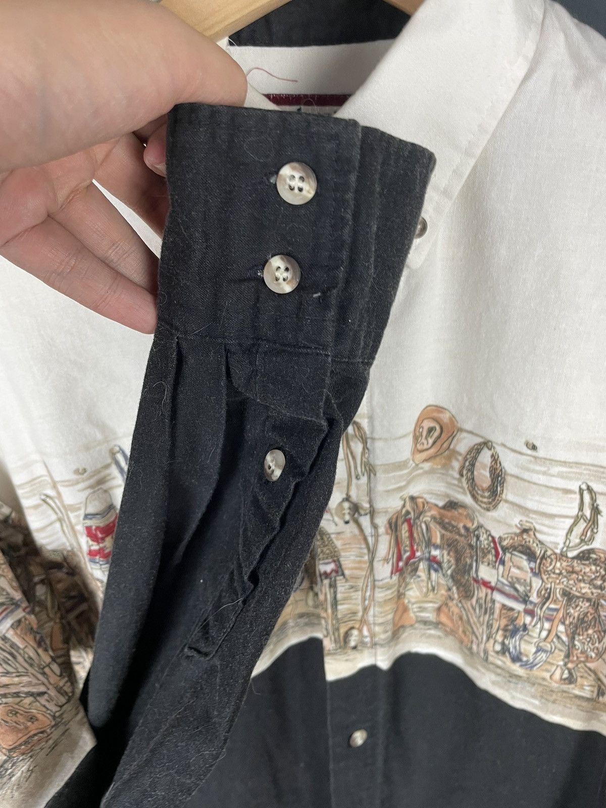 Cowboy Equipment Vintage Cowboys Turtle mens shirt horse Tack room print Size US M / EU 48-50 / 2 - 9 Thumbnail