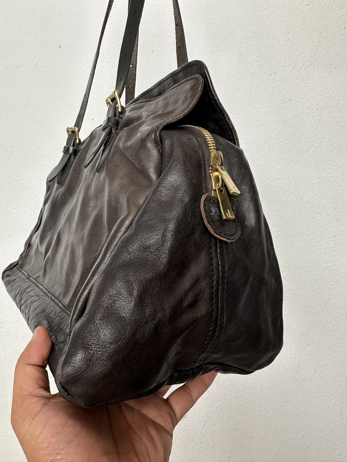 KMRii ANNAK Tochigi leather Boston bag Size ONE SIZE - 12 Thumbnail