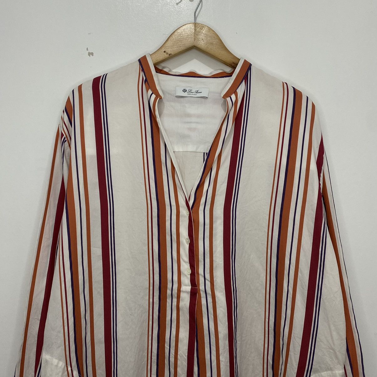 Loro Piana Loro Piana Pinstripe Dress Size XL / US 12-14 / IT 48-50 - 2 Thumbnail