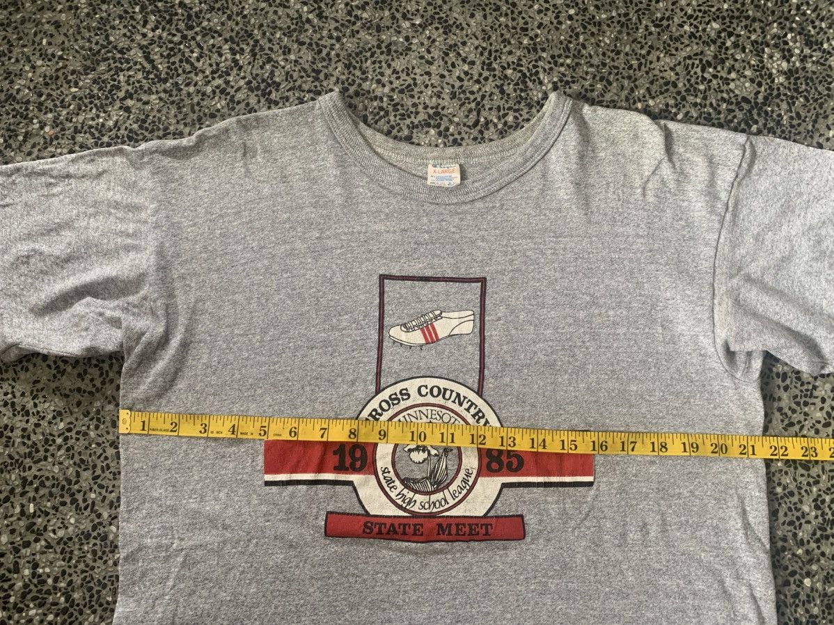 Champion Vintage 80s Champion Cross Country Tri Blend T shirt Size US XL / EU 56 / 4 - 9 Thumbnail