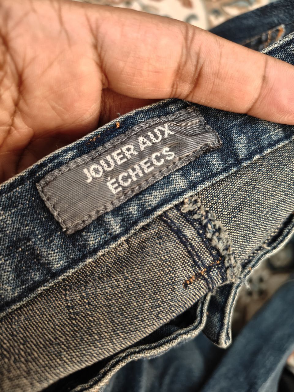 If Six Was Nine Jouer Aux Echecs Flare Denim Size 26" / US 2 / IT 38 - 7 Thumbnail