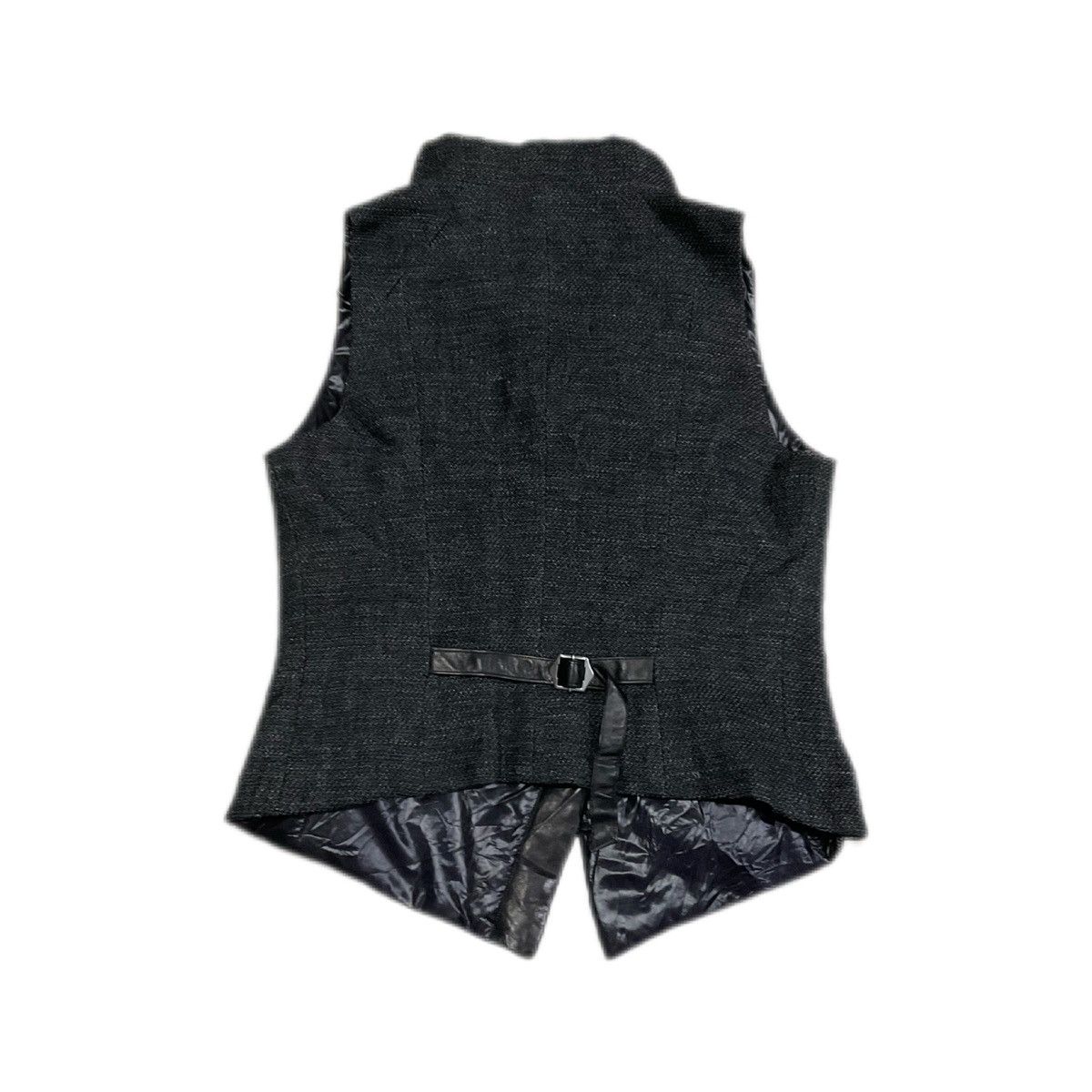 Bajra × If Six Was Nine × Japanese Brand 🔥Sick Y2K Bajra Reversible Wool Down Leather Vest Size US S / EU 44-46 / 1 - 7 Thumbnail