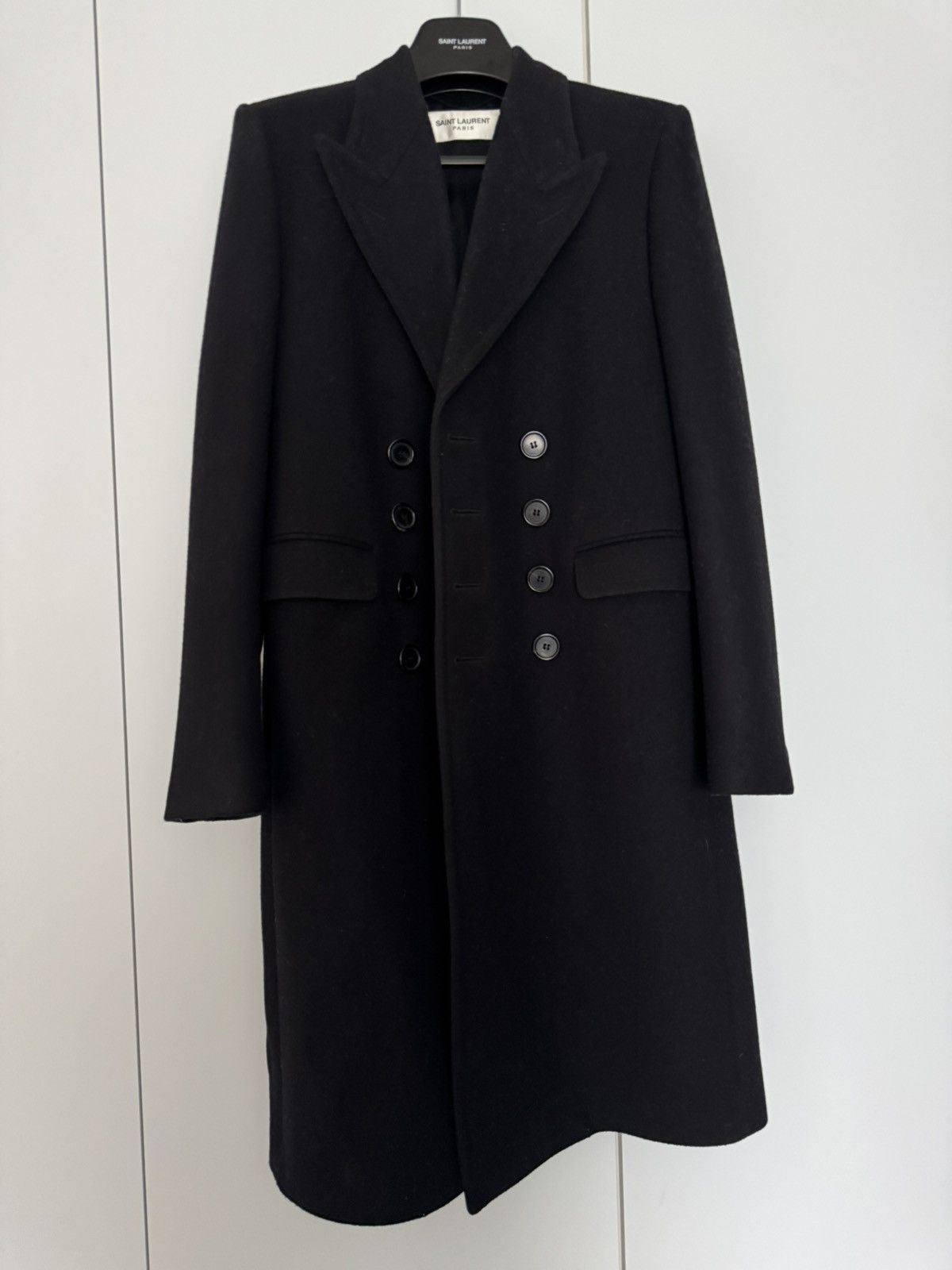 Saint Laurent Paris Saint Laurent double breast coat Size US M / EU 48-50 / 2 - 1 Thumbnail