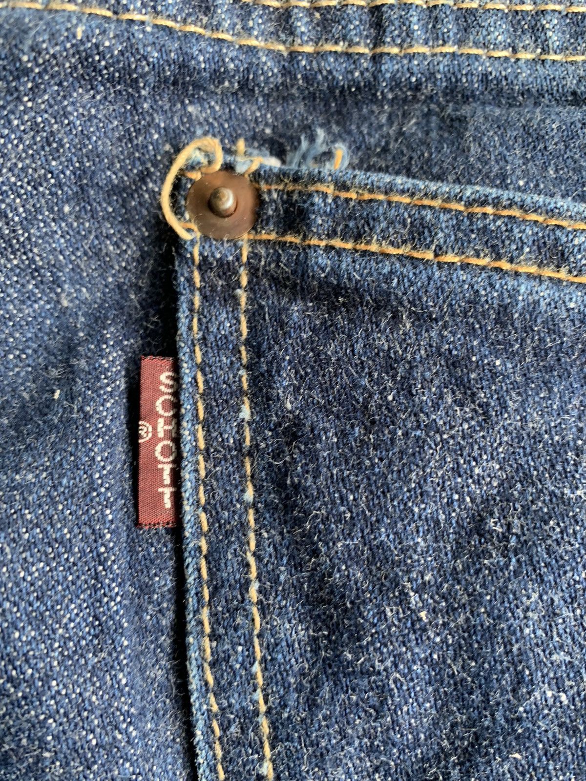 Schott VINTAGE SCHOTT SELVEDGE BUCKLE BACK JAPANESE DENIM Size US 32 / EU 48 - 17 Thumbnail