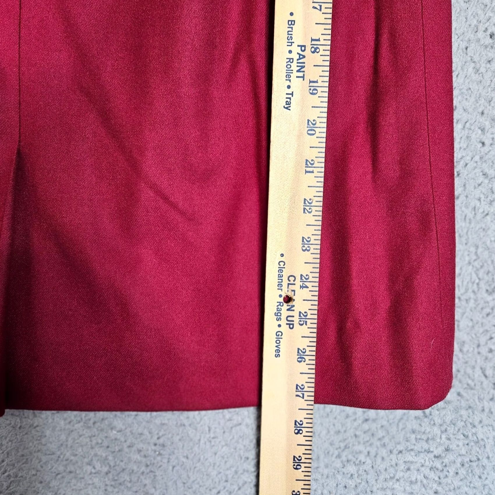 Pendleton VINTAGE Pendleton Skirt Women's A-Line Wool Red 12 Short Lined Vintage Size 34" / US 12 / IT 48 - 8 Thumbnail