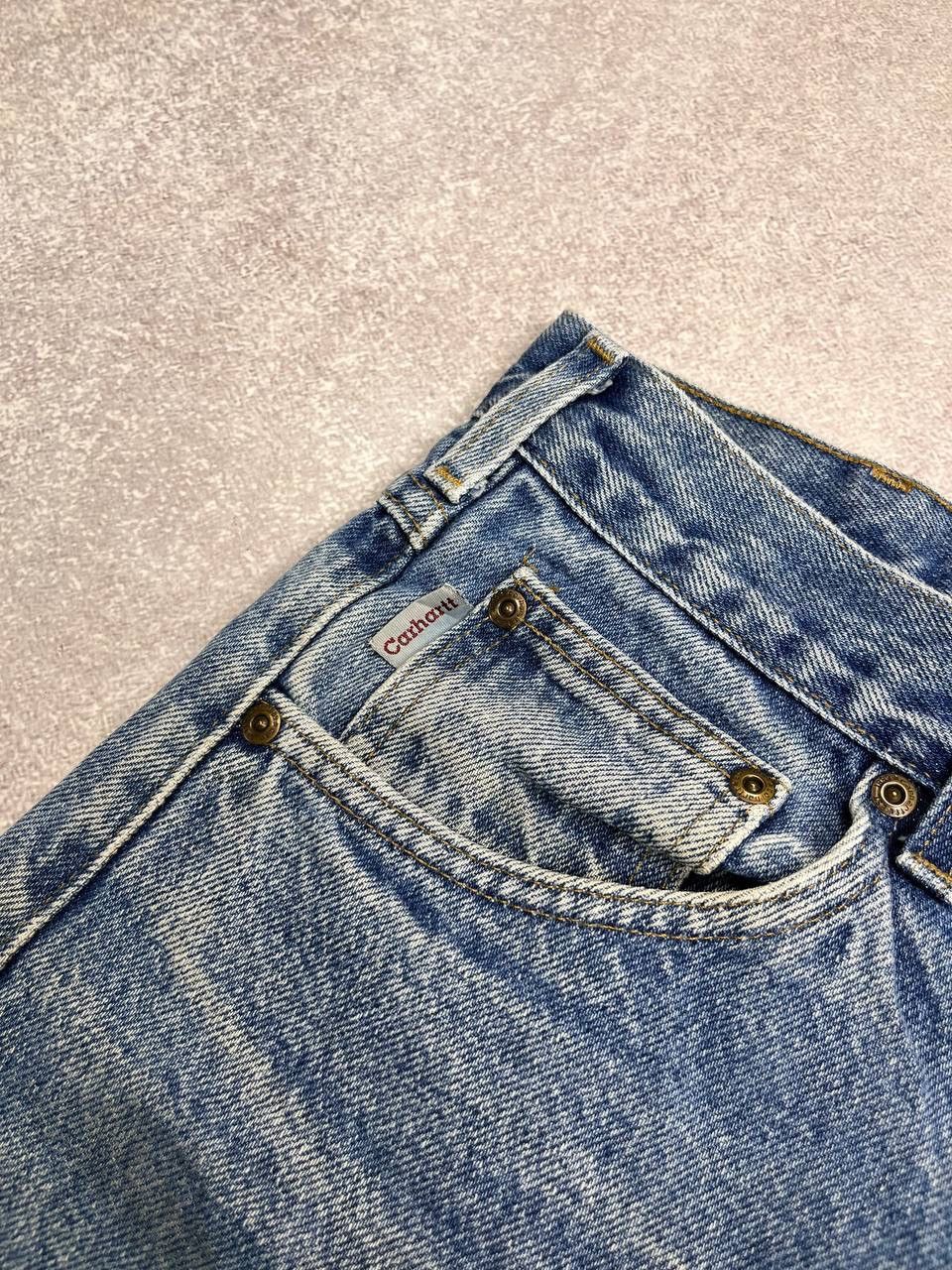 Carhartt × Vintage Vintage Carhartt Relaxed Fit Baggy Stonewashed Jeans 34 Size US 34 / EU 50 - 6 Thumbnail