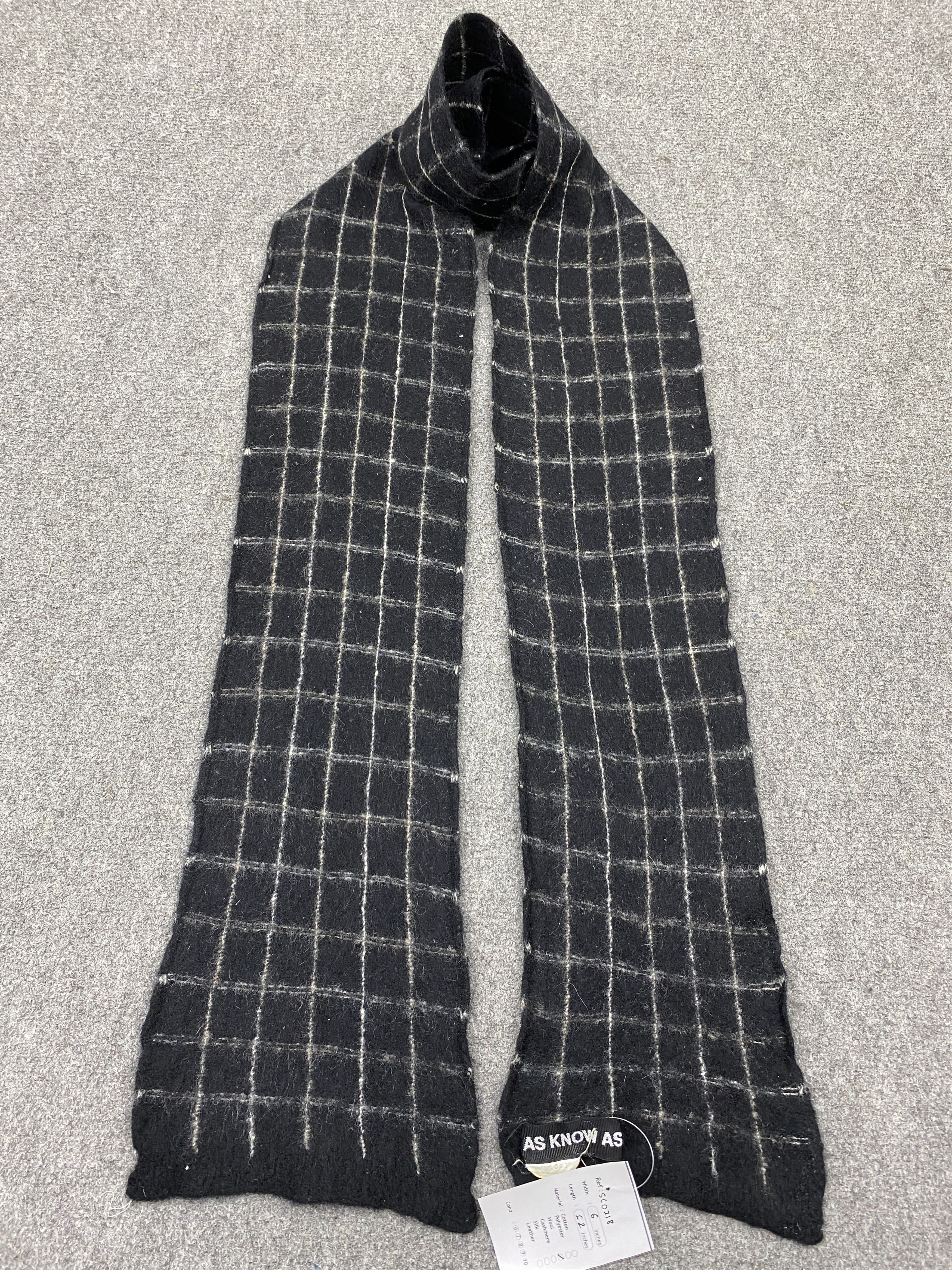 Other As Know As Scarf / Muffler / Neckwear - SC0218 Size ONE SIZE - 1 Thumbnail