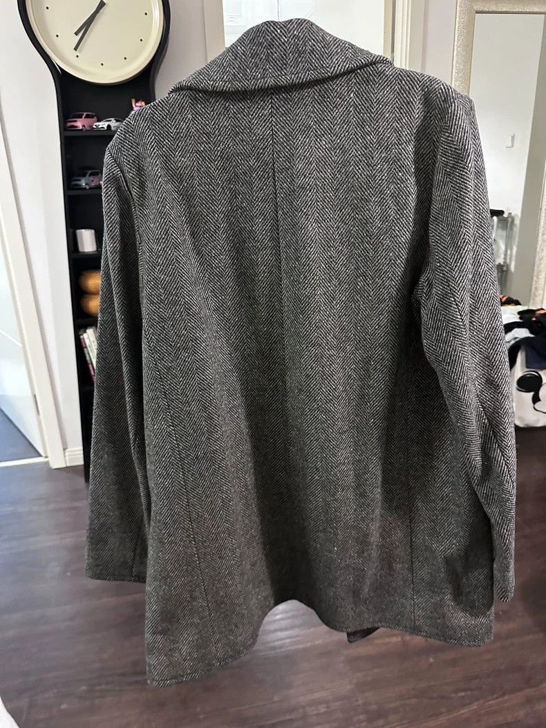 Saint Laurent Paris Saint Laurent Paris Saint Laurent Houndstooth Wool Coat fo Size US M / EU 48-50 / 2 - 6 Thumbnail